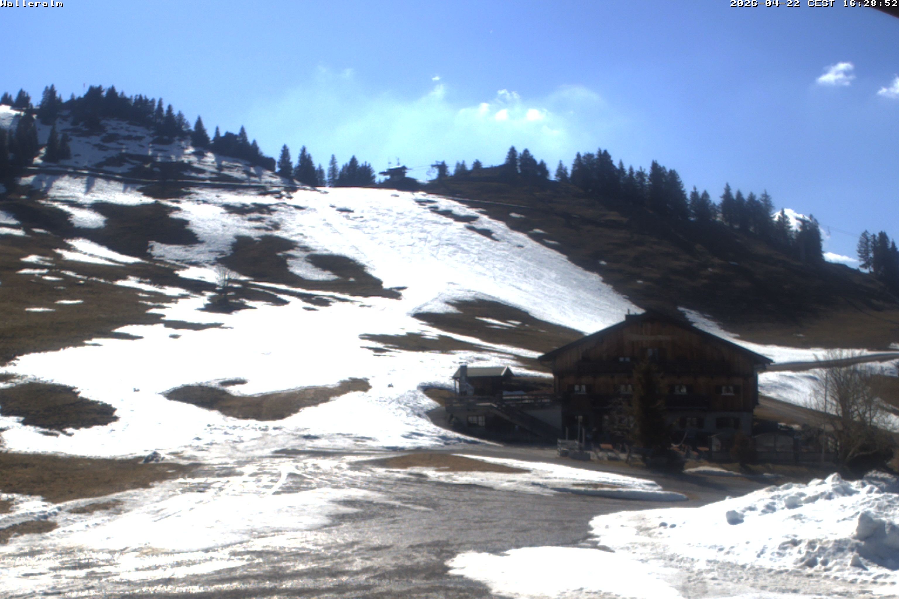 Archiv Foto Webcam Walleralm im Oberen Sudelfeld