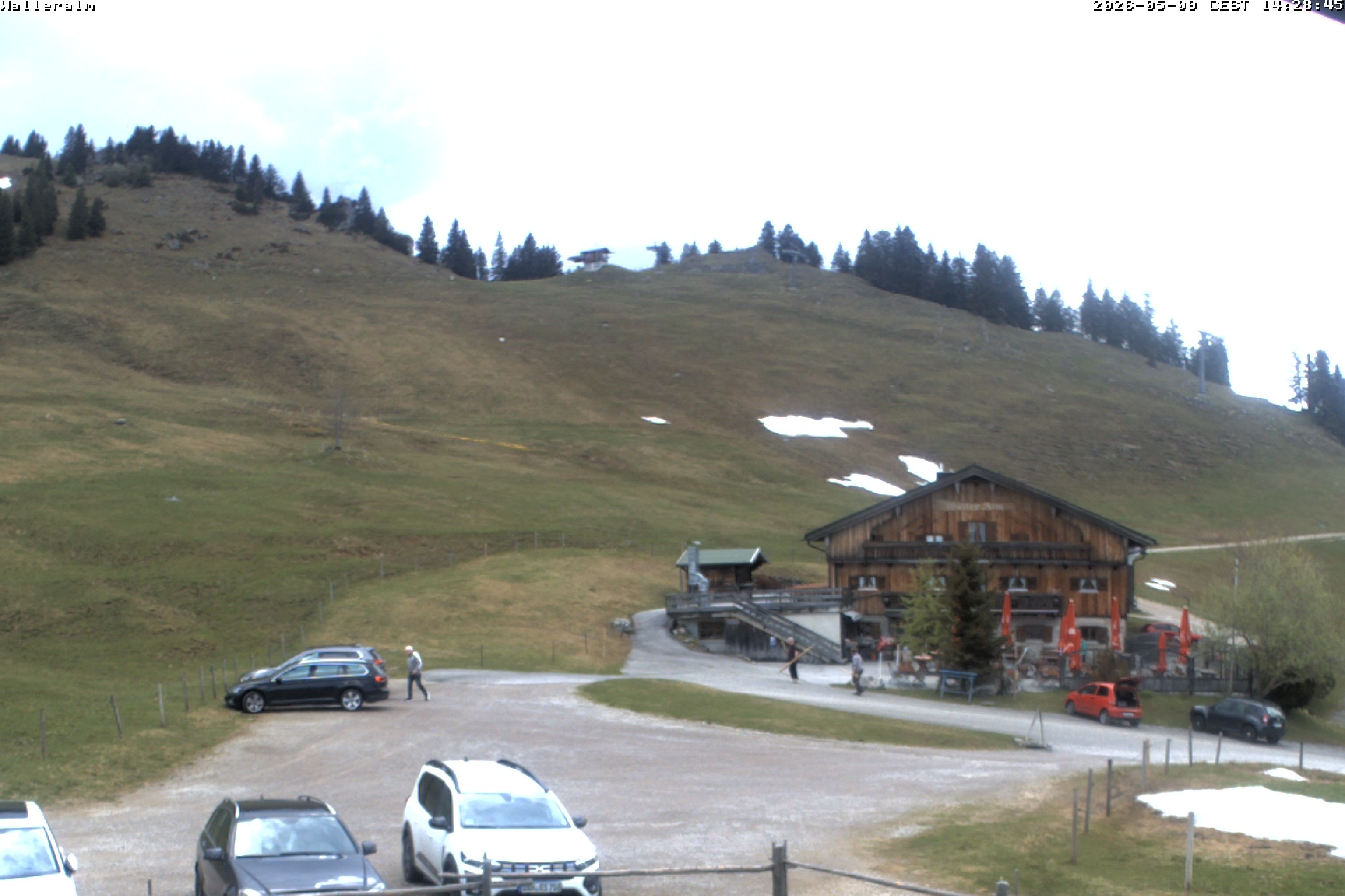 Archiv Foto Webcam Walleralm im Oberen Sudelfeld