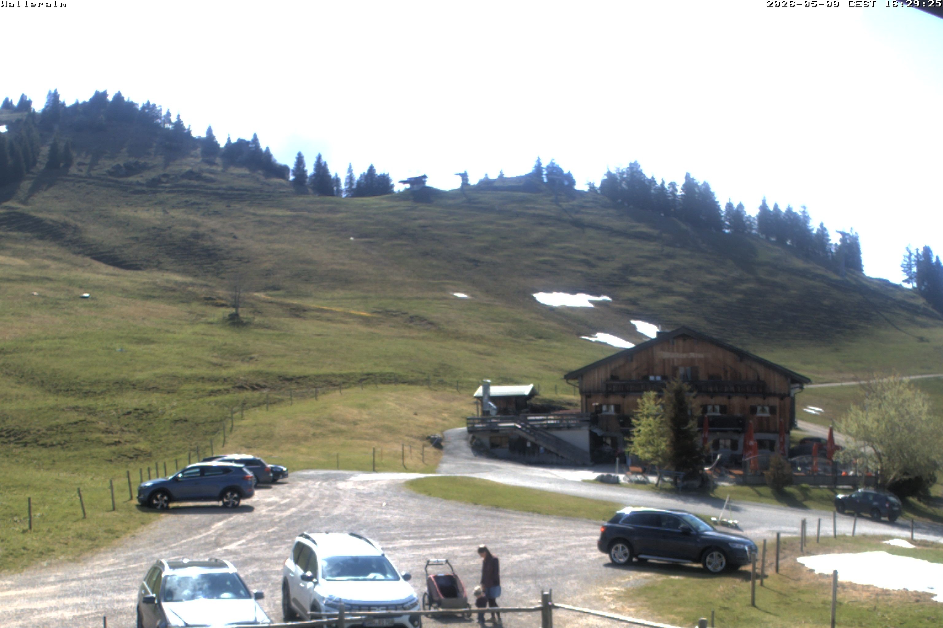 Archiv Foto Webcam Walleralm im Oberen Sudelfeld