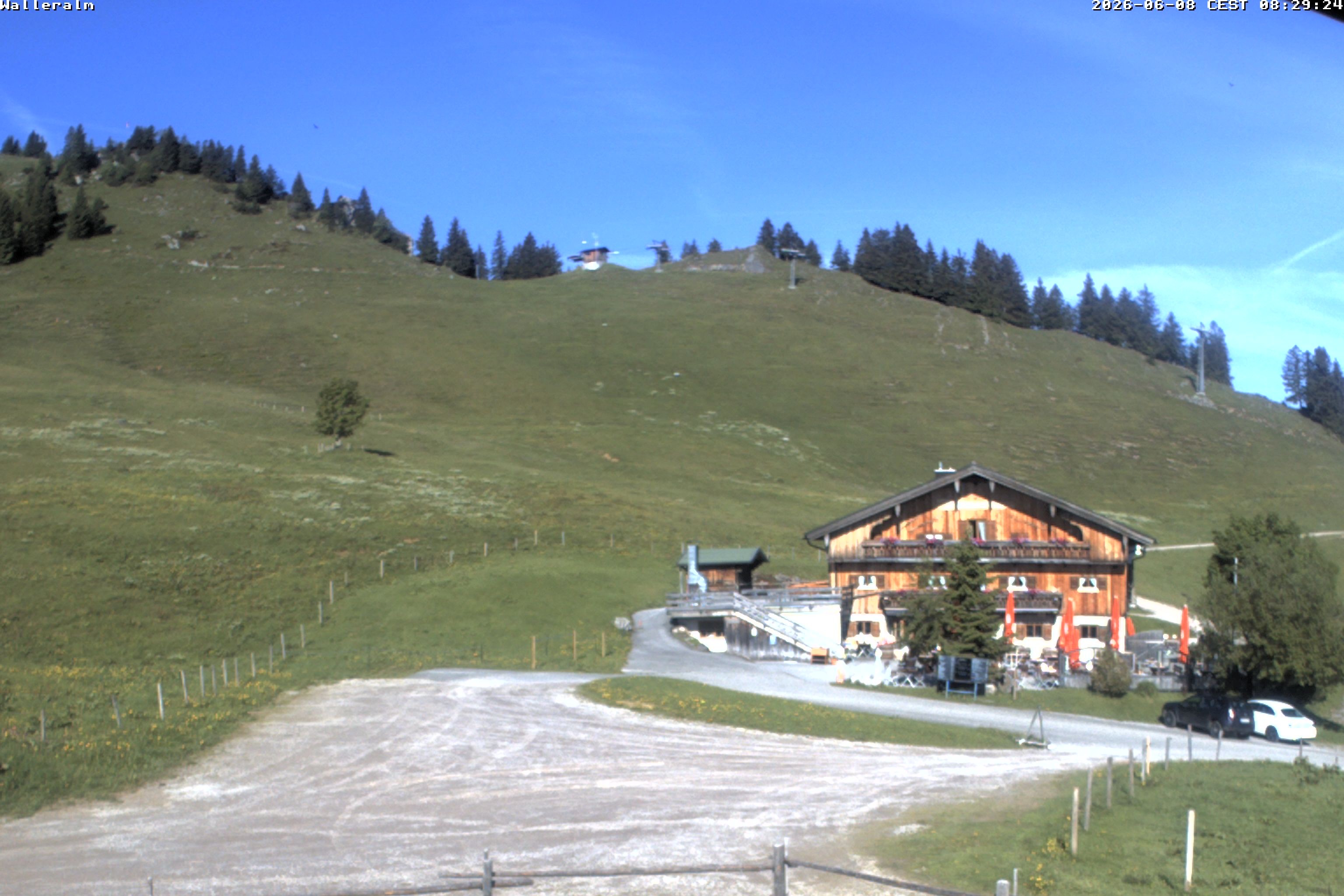 Archiv Foto Webcam Walleralm im Oberen Sudelfeld