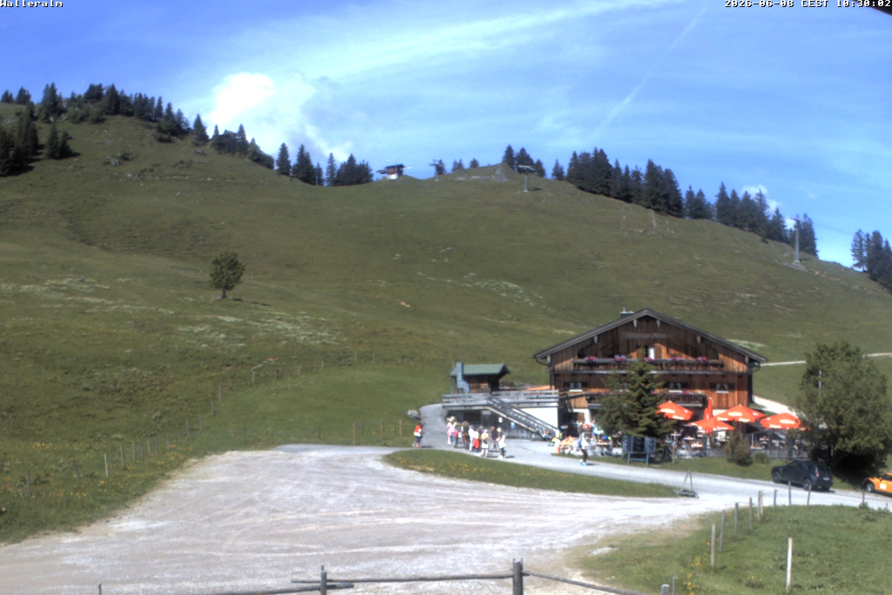 Archiv Foto Webcam Walleralm im Oberen Sudelfeld