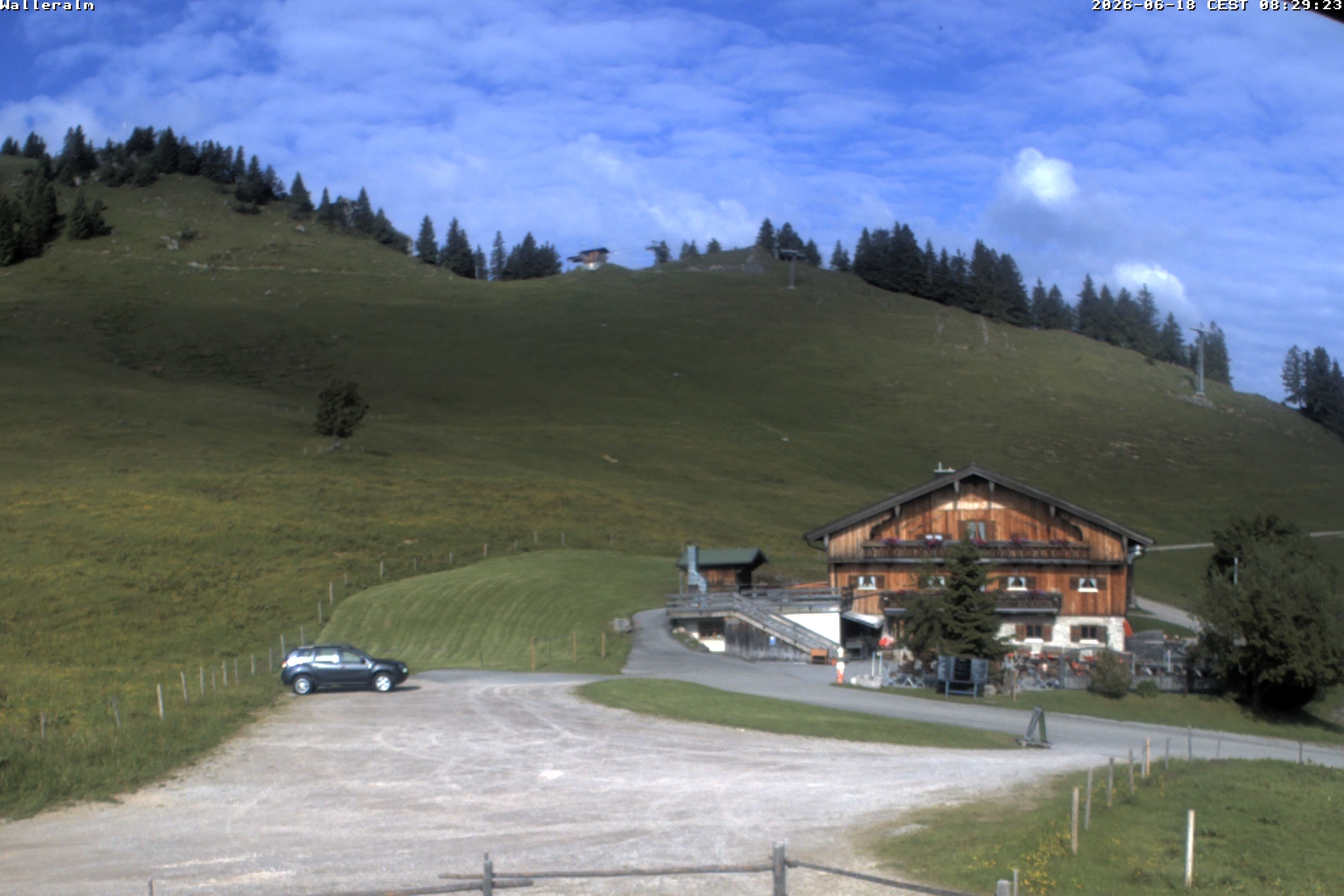 Archiv Foto Webcam Walleralm im Oberen Sudelfeld