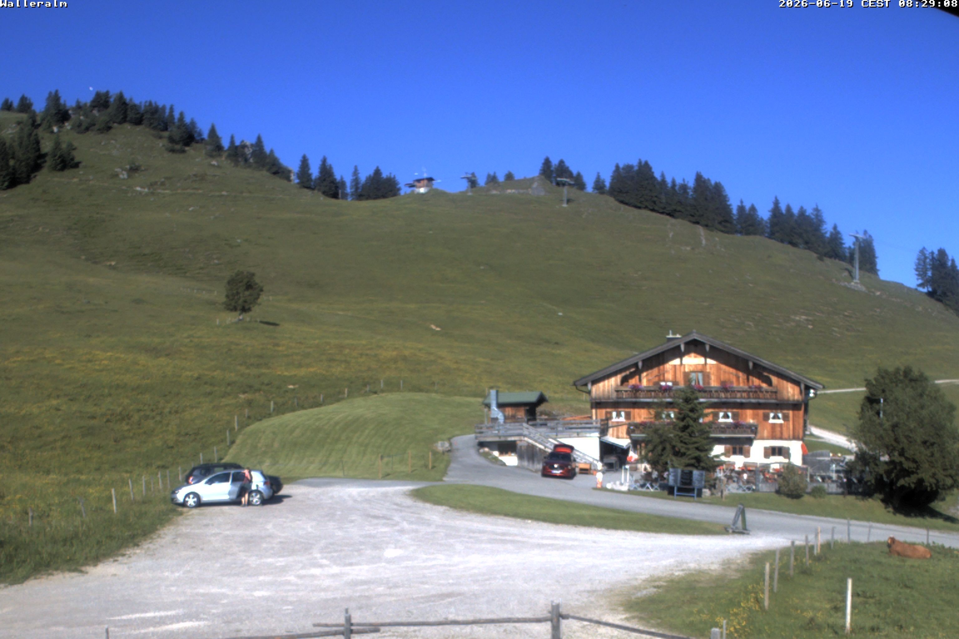Archiv Foto Webcam Walleralm im Oberen Sudelfeld