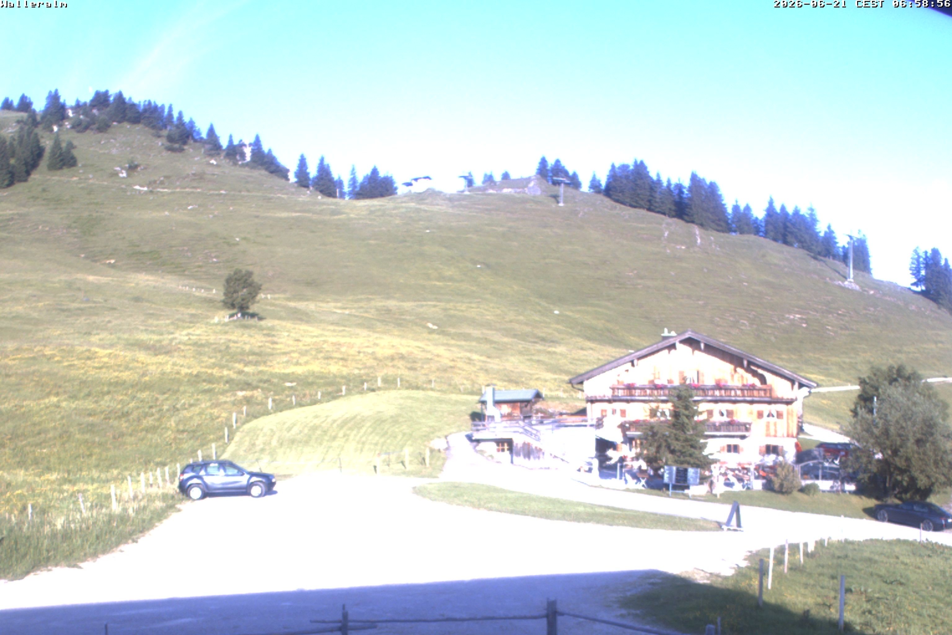 Archiv Foto Webcam Walleralm im Oberen Sudelfeld