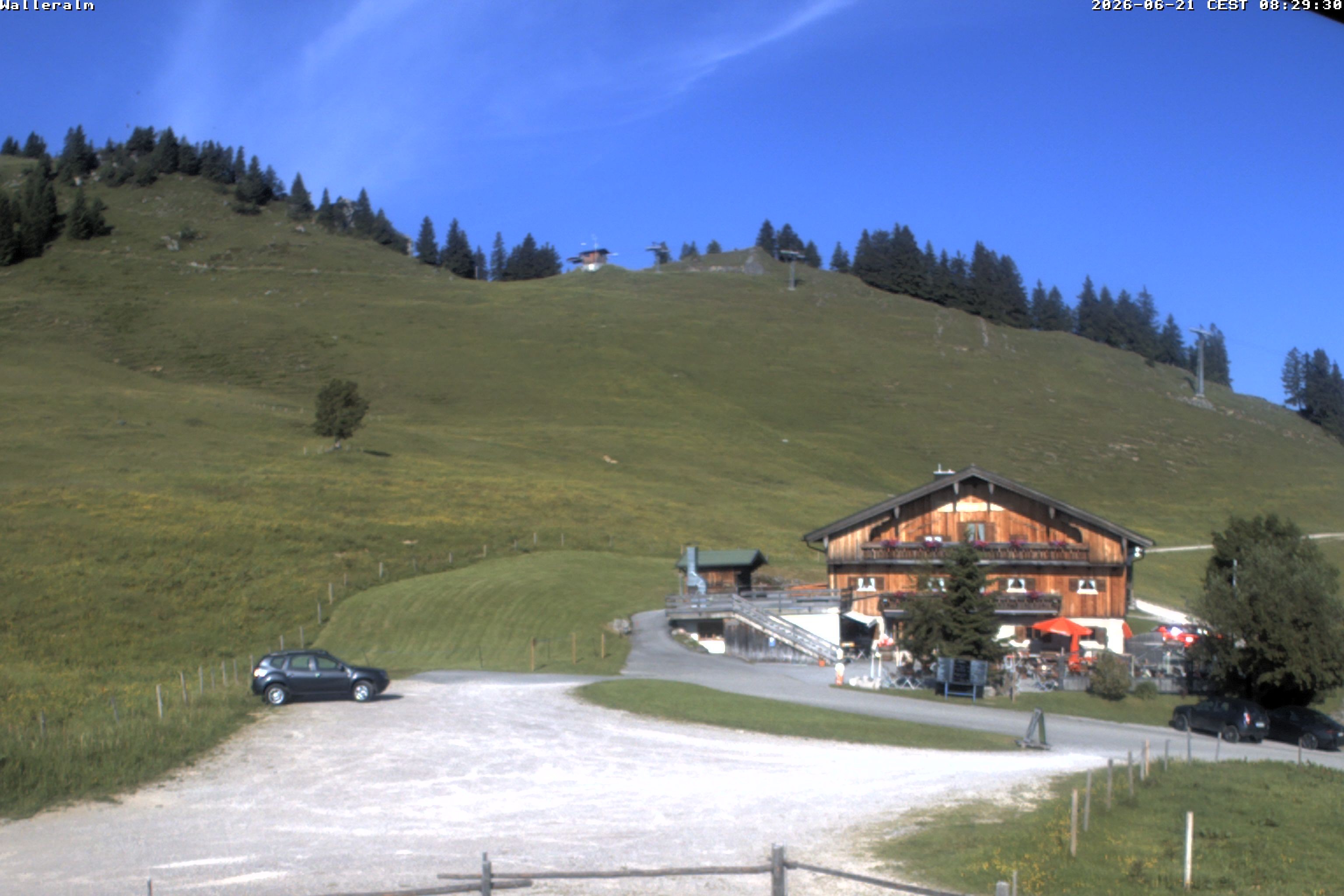 Archiv Foto Webcam Walleralm im Oberen Sudelfeld