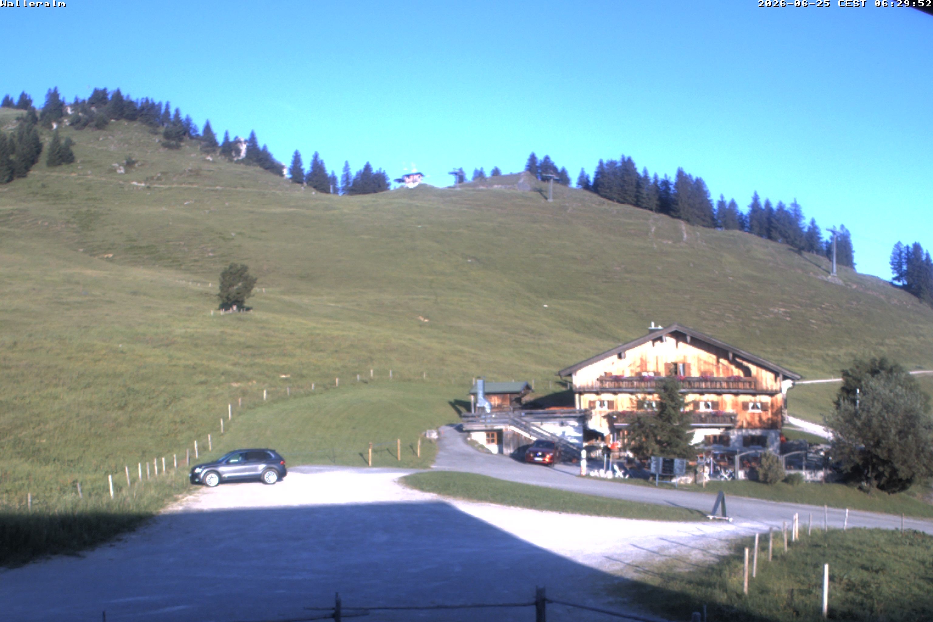 Archiv Foto Webcam Walleralm im Oberen Sudelfeld
