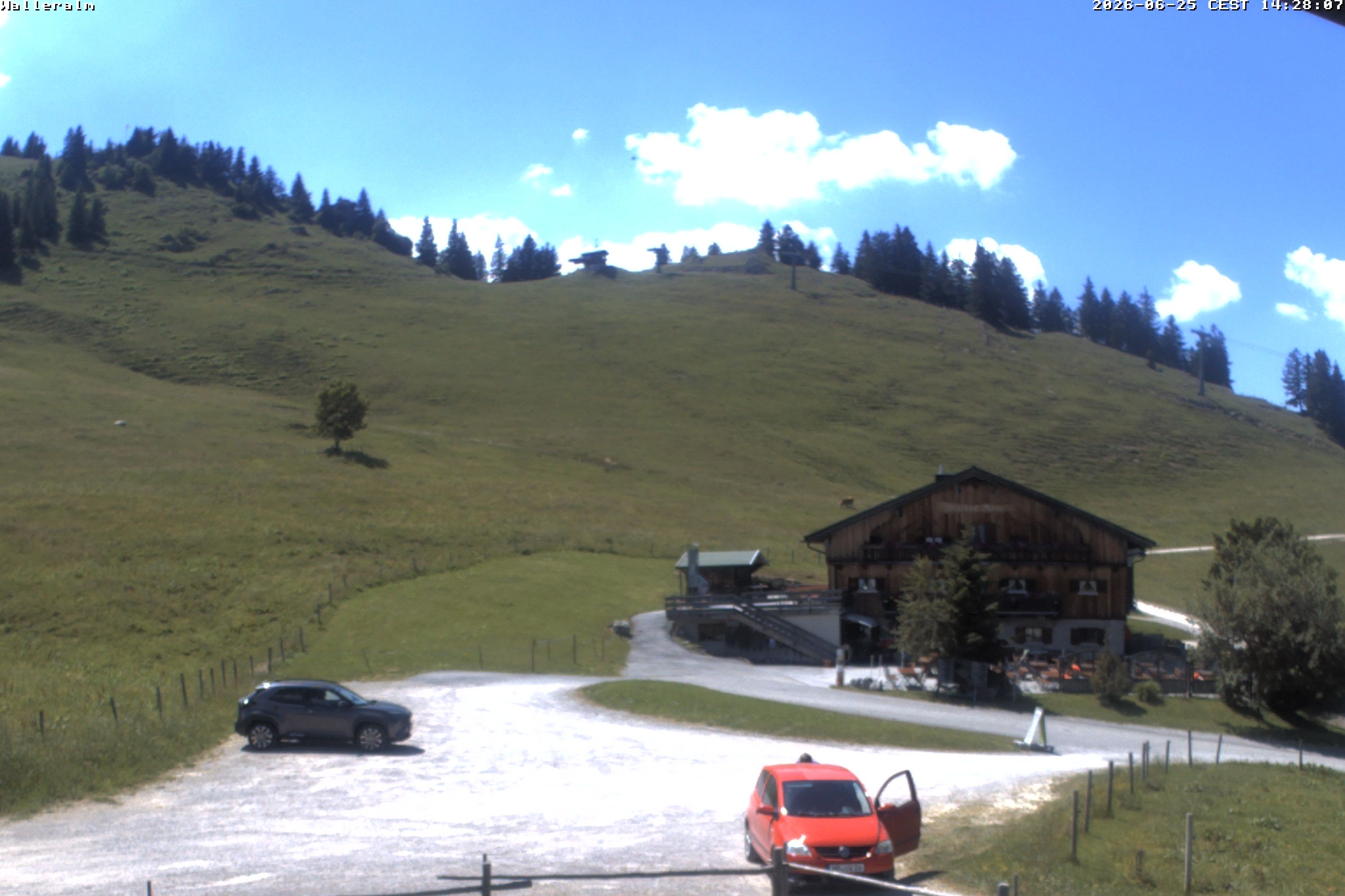 Archiv Foto Webcam Walleralm im Oberen Sudelfeld