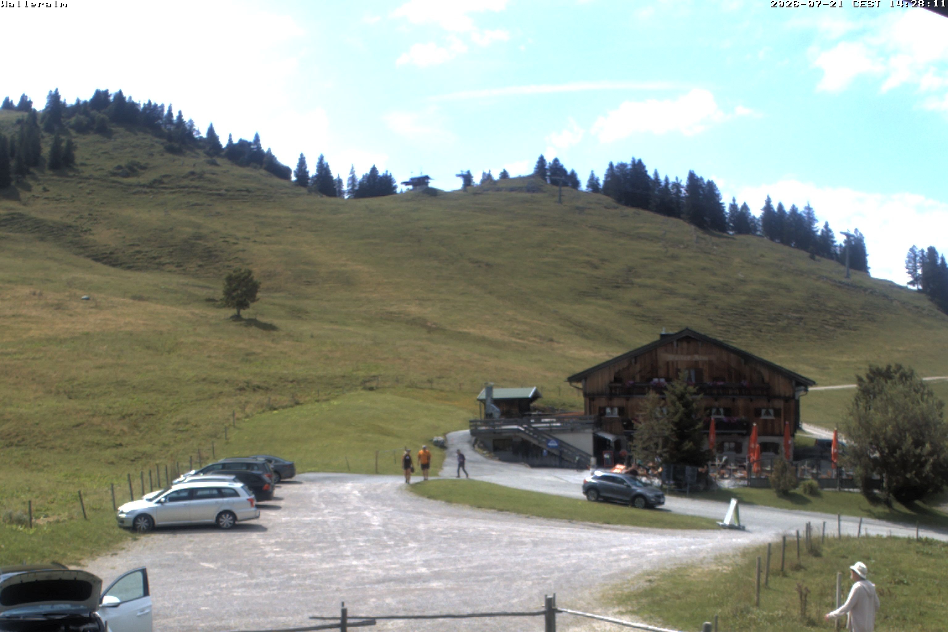 Archiv Foto Webcam Walleralm im Oberen Sudelfeld