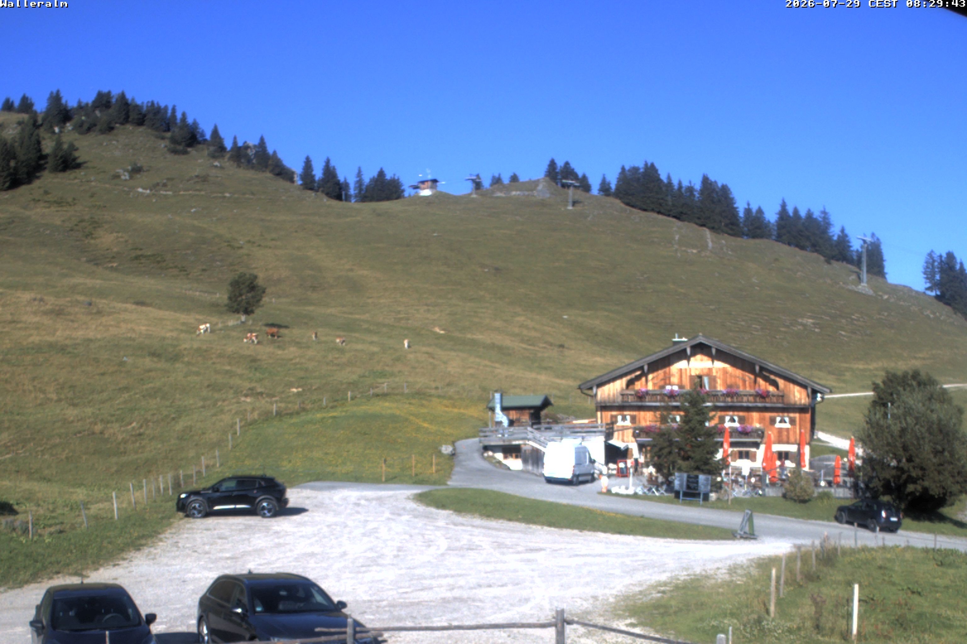 Archiv Foto Webcam Walleralm im Oberen Sudelfeld