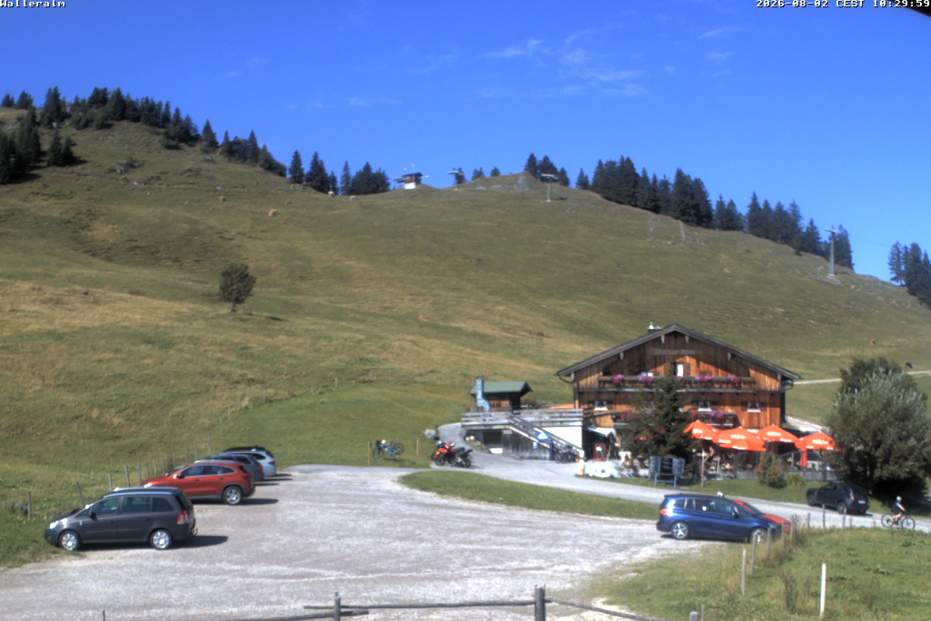 Archiv Foto Webcam Walleralm im Oberen Sudelfeld