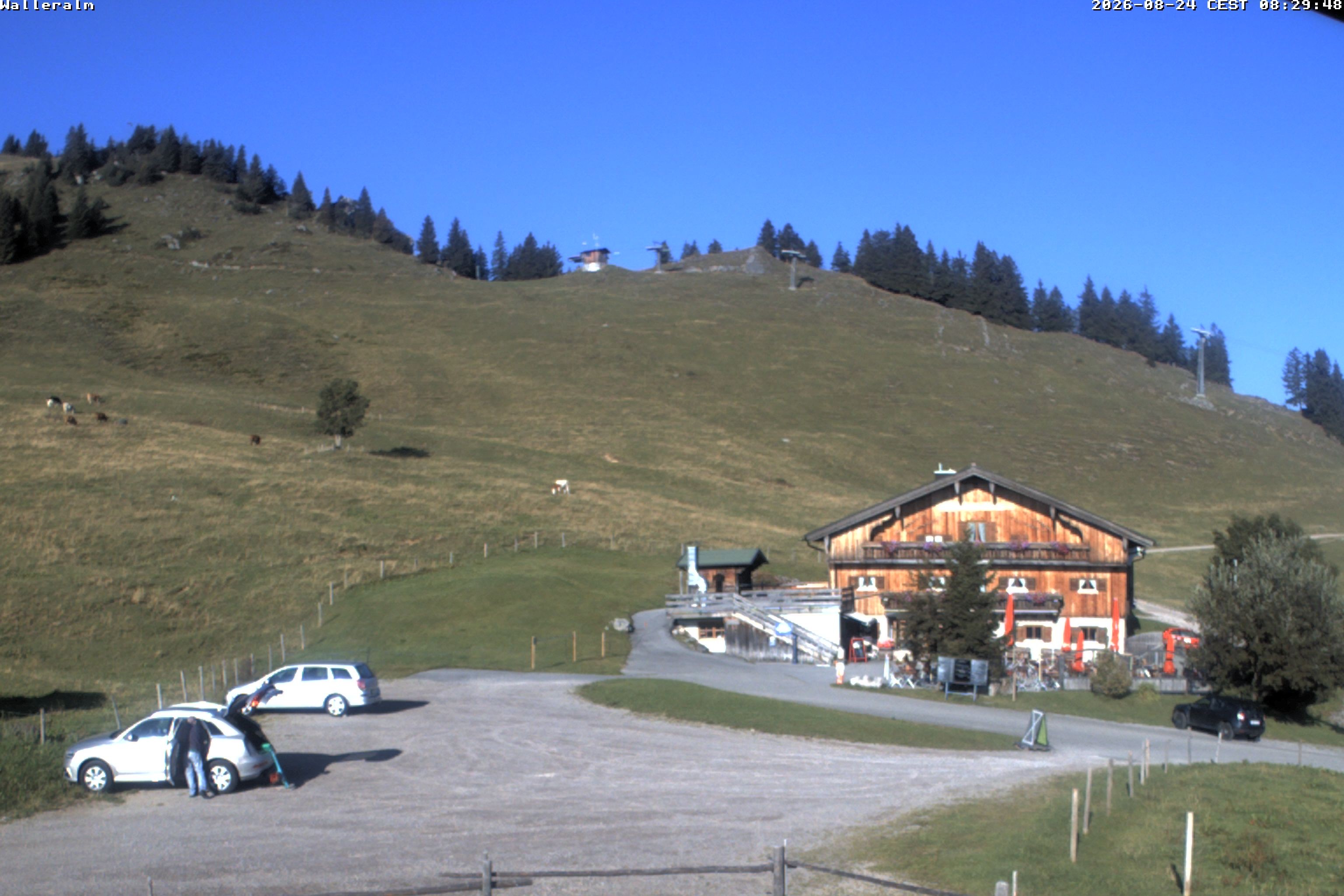Archiv Foto Webcam Walleralm im Oberen Sudelfeld
