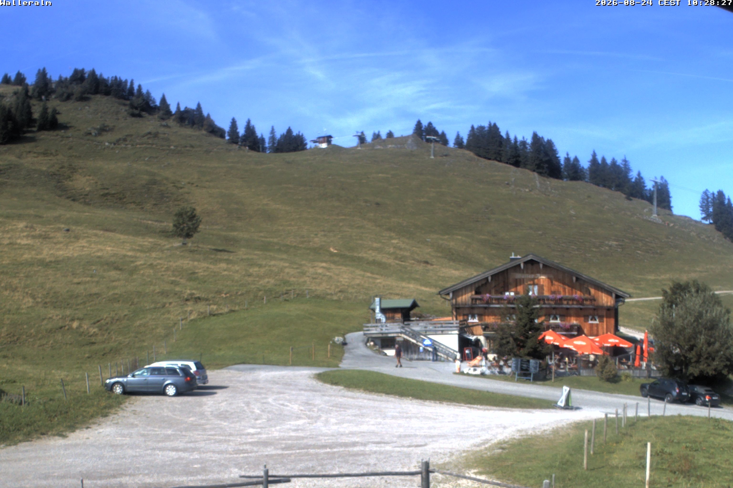 Archiv Foto Webcam Walleralm im Oberen Sudelfeld