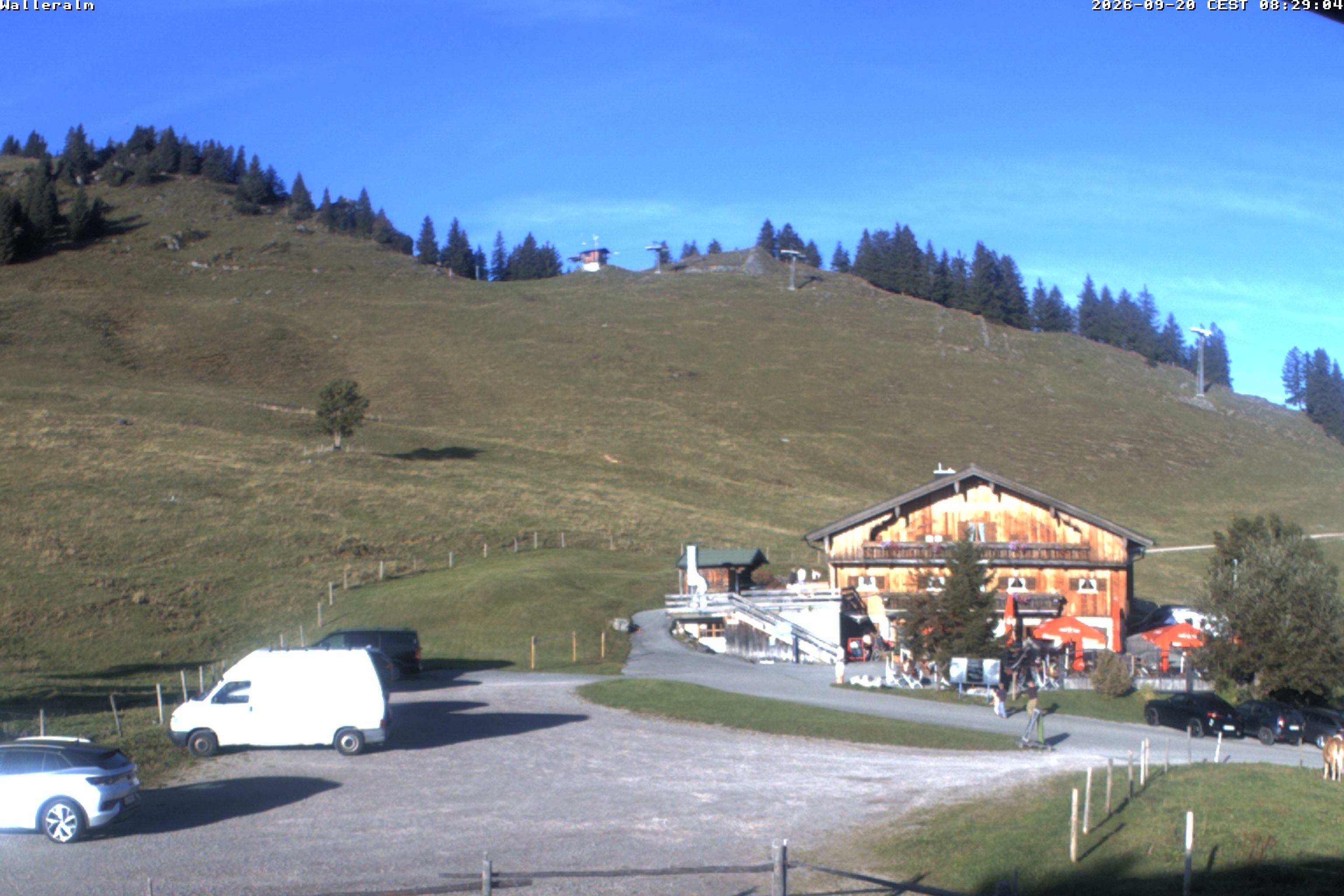 Archiv Foto Webcam Walleralm im Oberen Sudelfeld