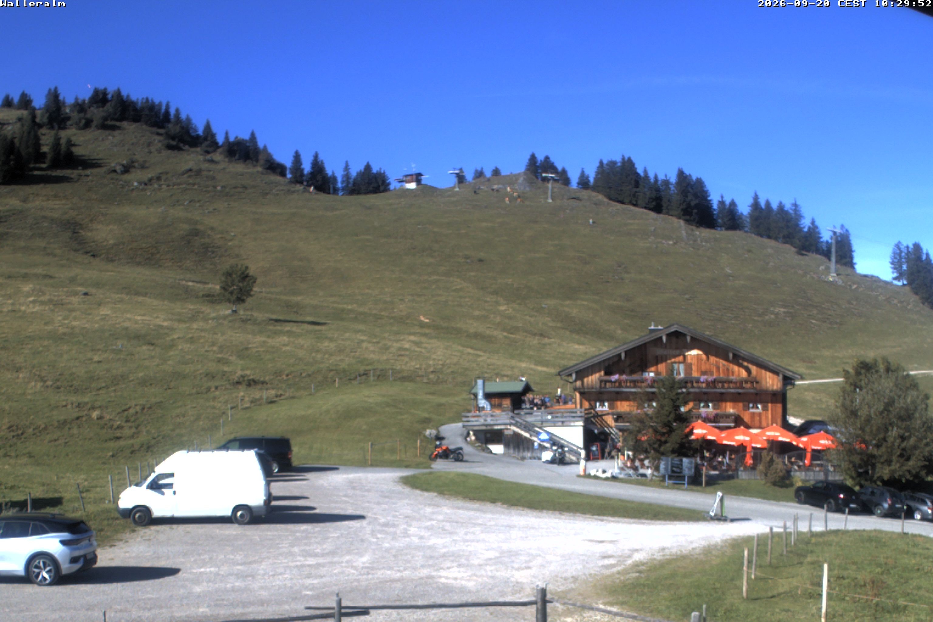 Archiv Foto Webcam Walleralm im Oberen Sudelfeld