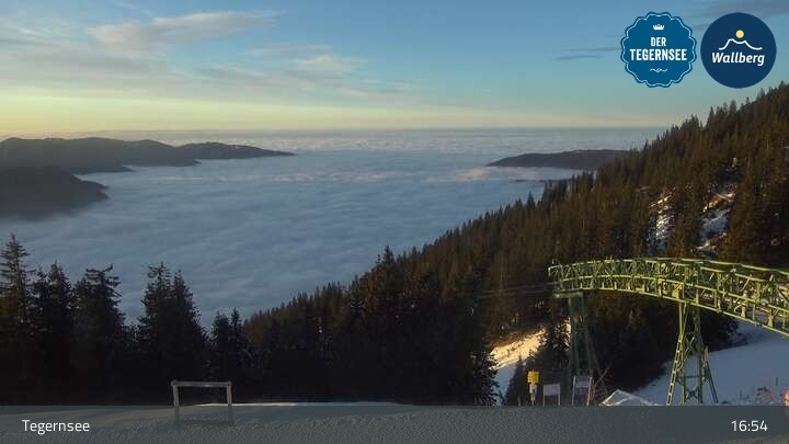 Archiv Foto Webcam Bergstation am Wallberg auf 1620 Meter