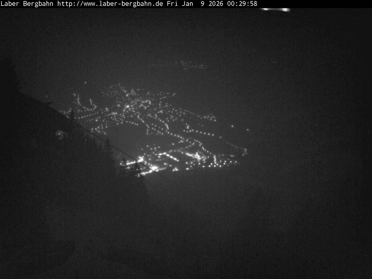 Archiv Foto Webcam Blick auf Oberammergau (Laber Bahn Bergstation)