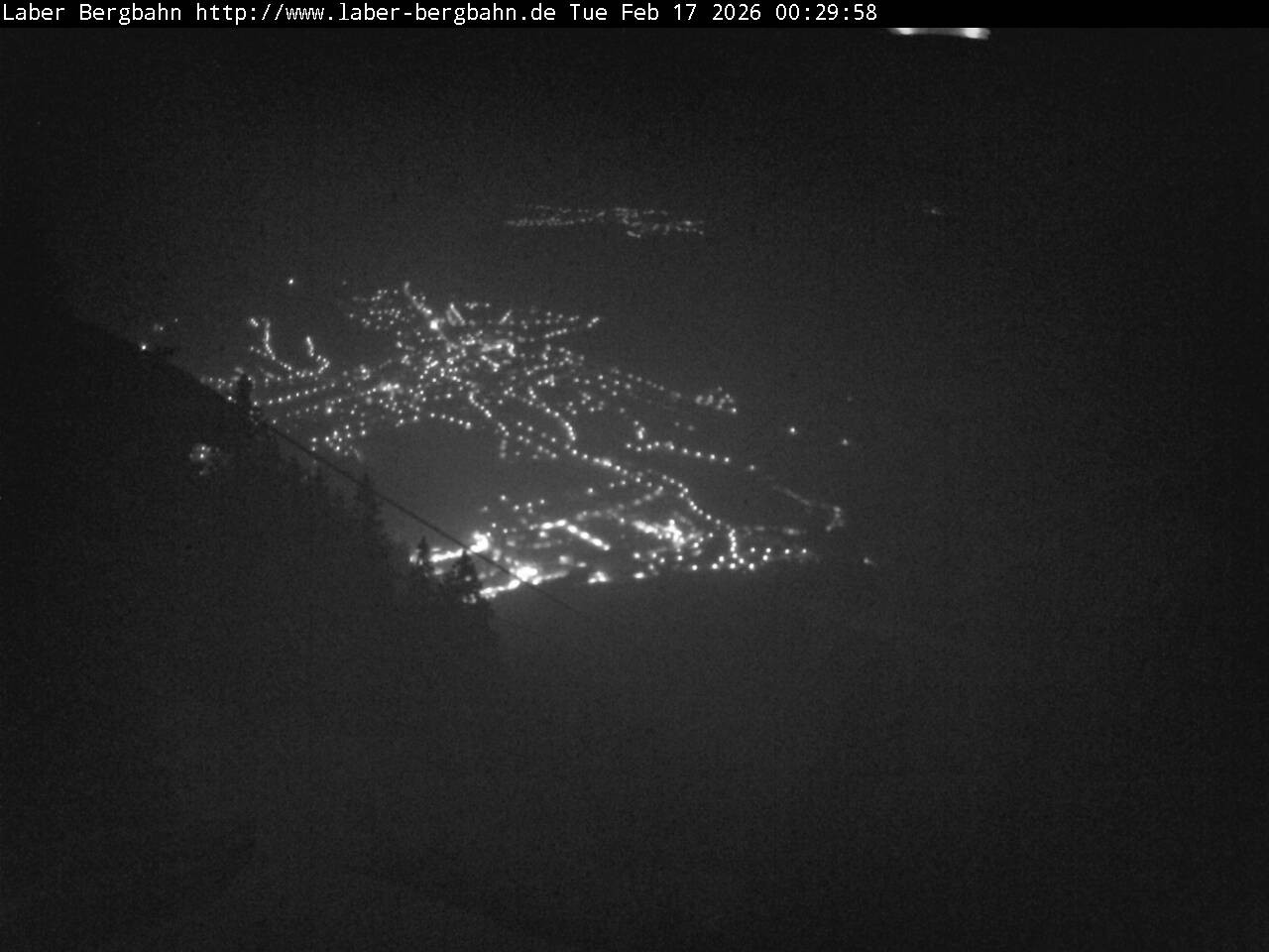 Archiv Foto Webcam Blick auf Oberammergau (Laber Bahn Bergstation)