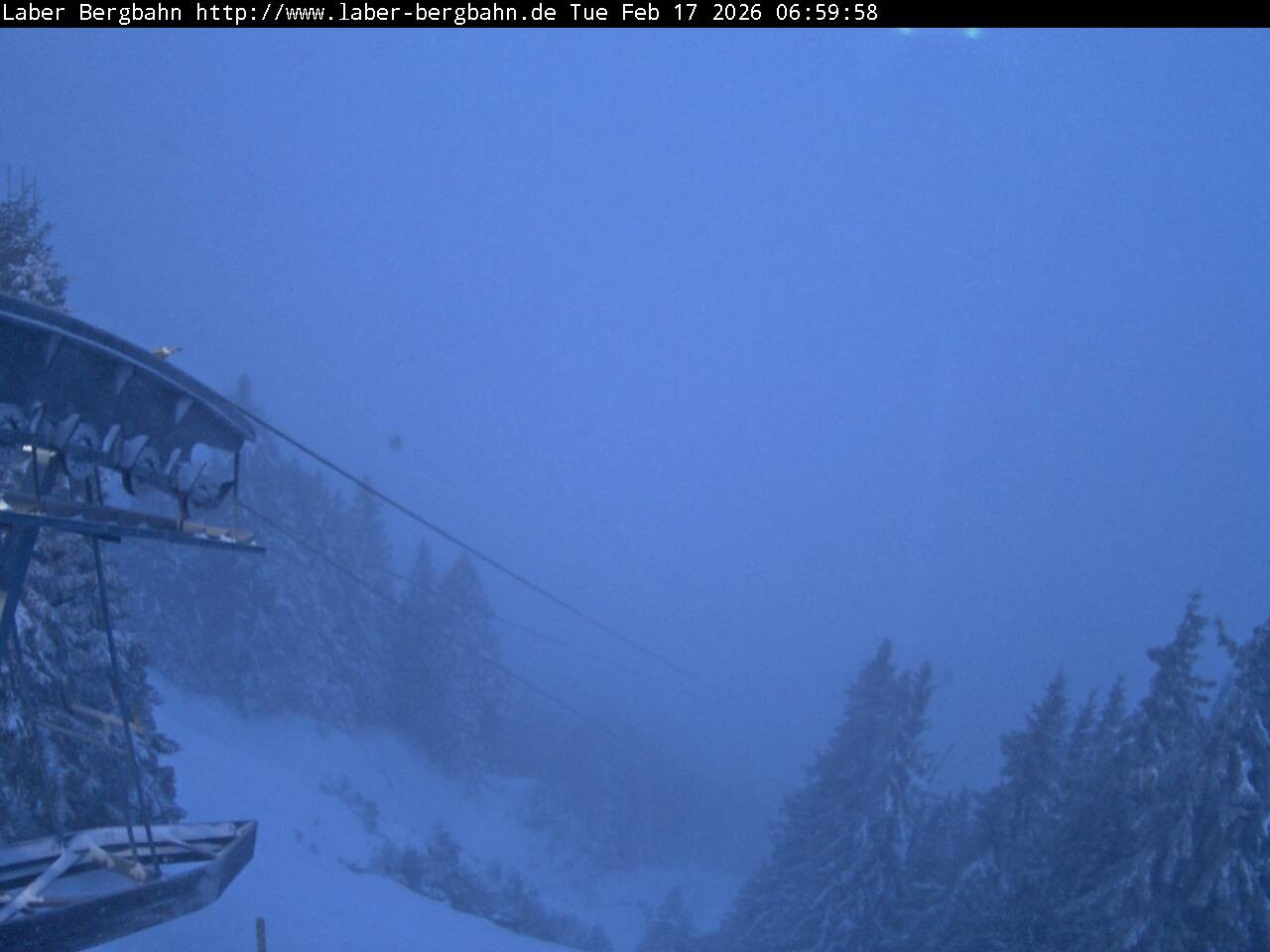 Archiv Foto Webcam Blick auf Oberammergau (Laber Bahn Bergstation)
