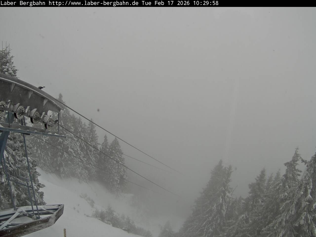 Archiv Foto Webcam Blick auf Oberammergau (Laber Bahn Bergstation)