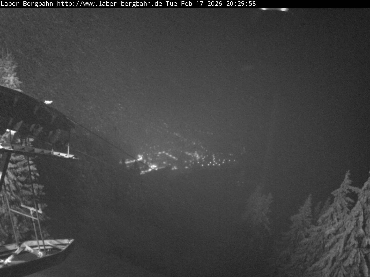 Archiv Foto Webcam Blick auf Oberammergau (Laber Bahn Bergstation)