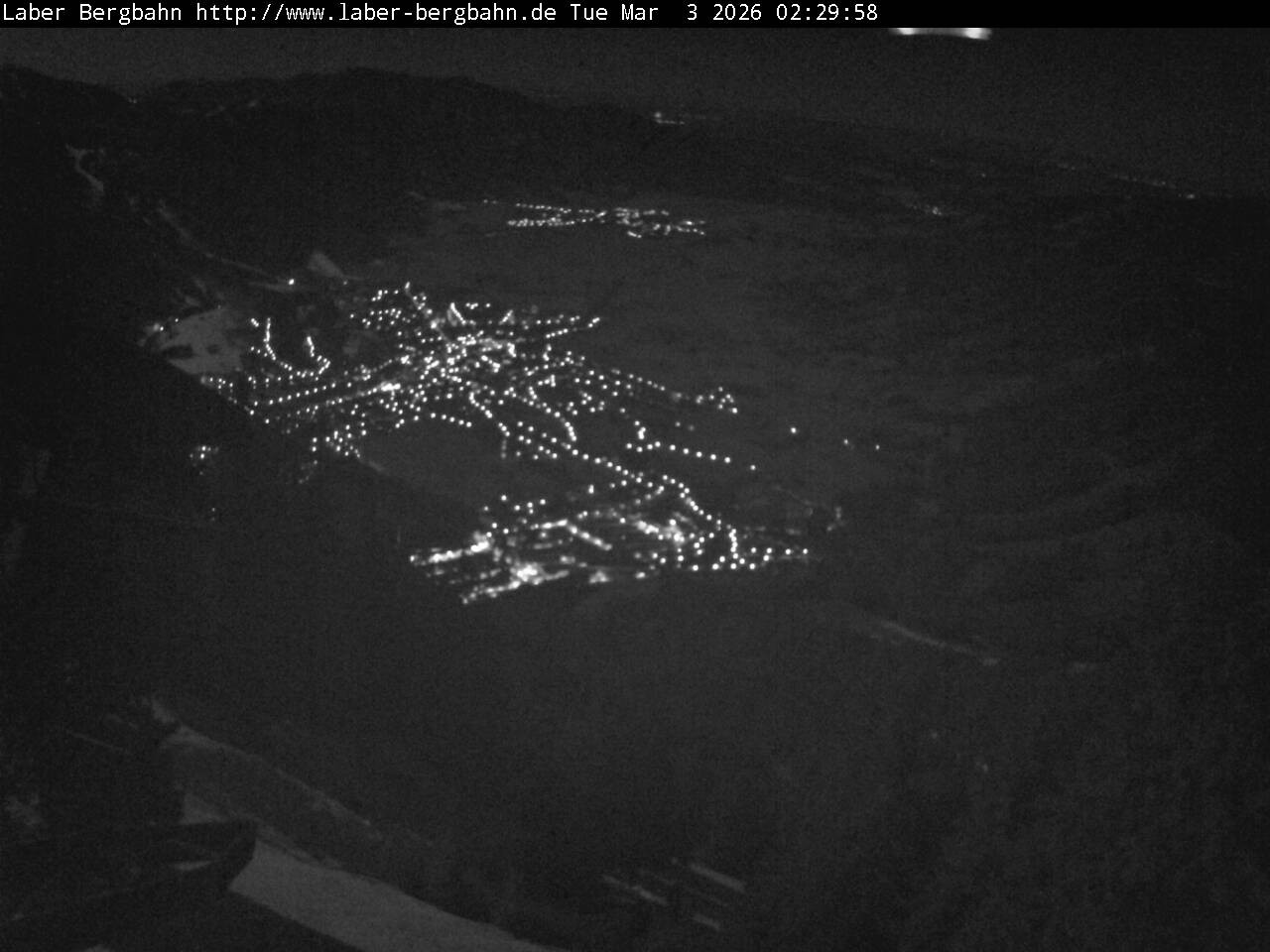 Archiv Foto Webcam Blick auf Oberammergau (Laber Bahn Bergstation)