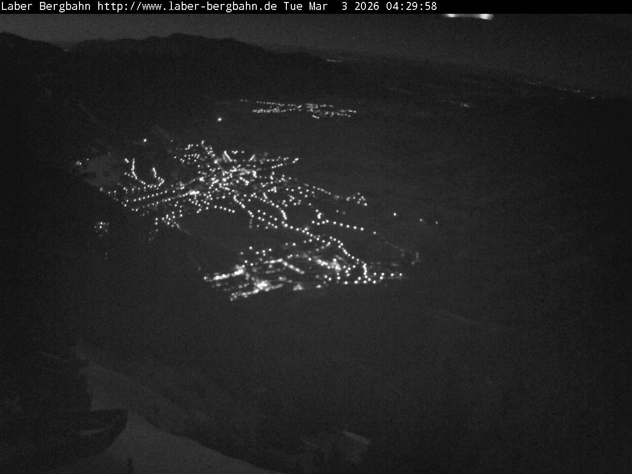 Archiv Foto Webcam Blick auf Oberammergau (Laber Bahn Bergstation)