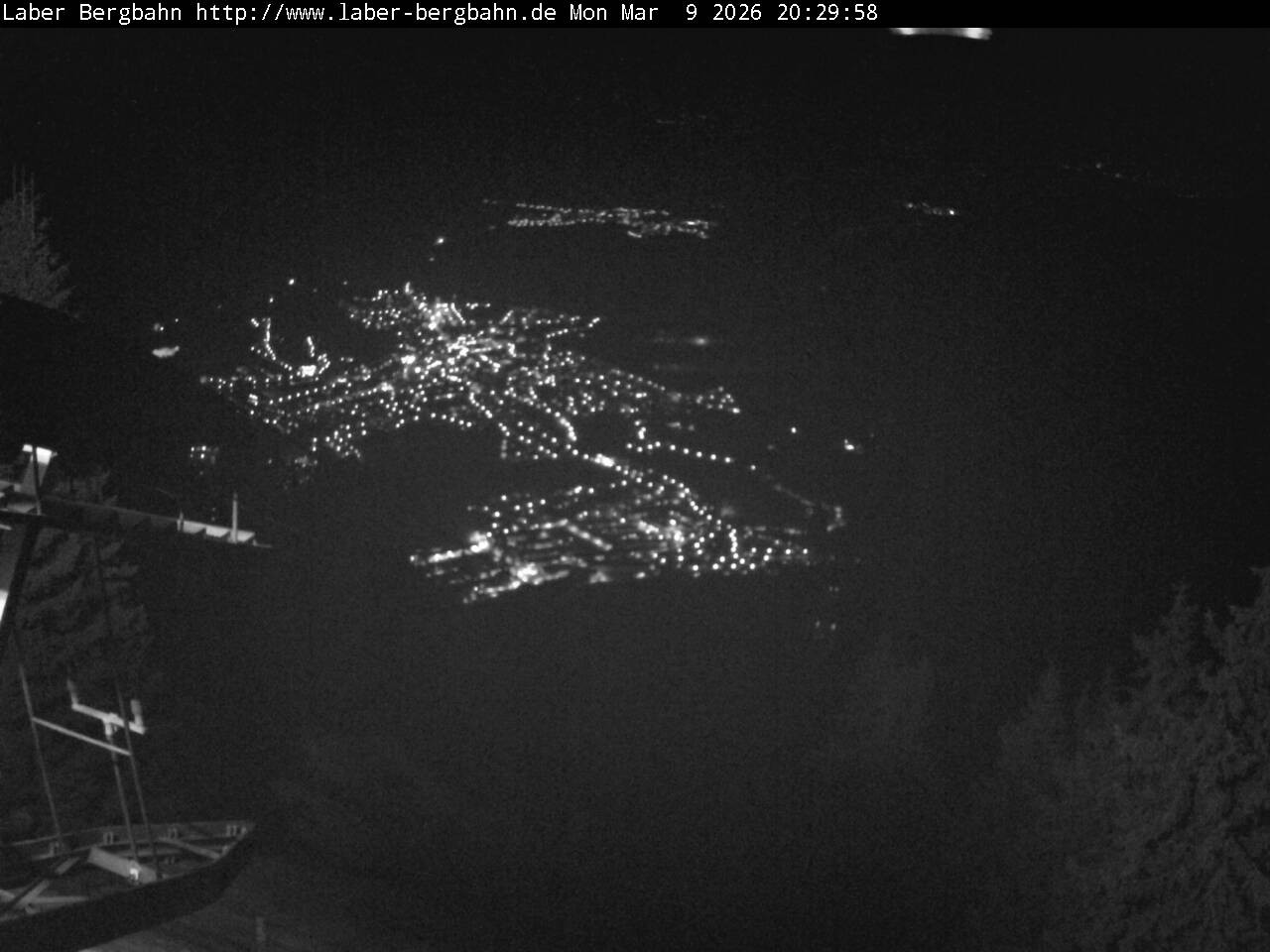 Archiv Foto Webcam Blick auf Oberammergau (Laber Bahn Bergstation)