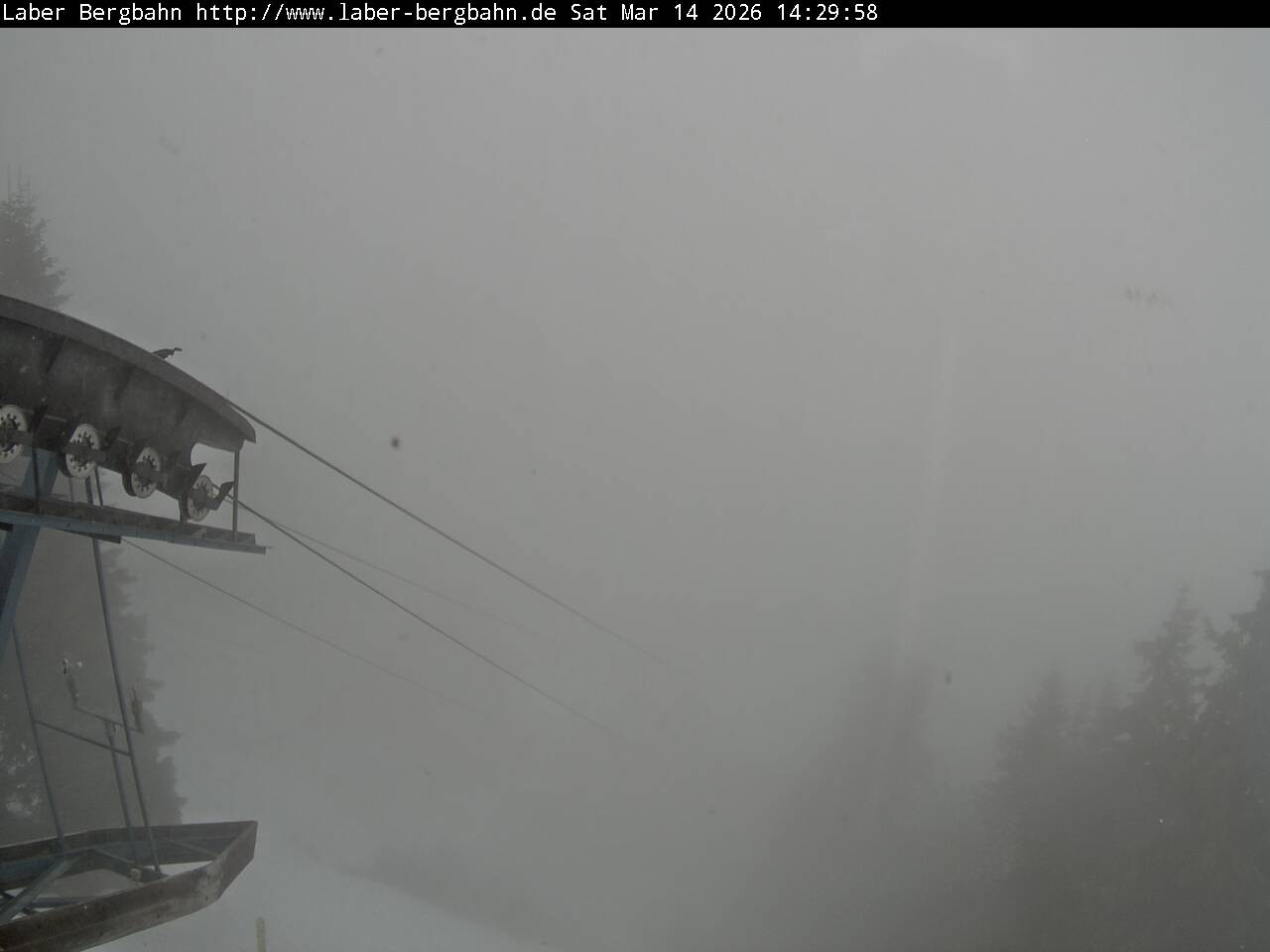 Archiv Foto Webcam Blick auf Oberammergau (Laber Bahn Bergstation)