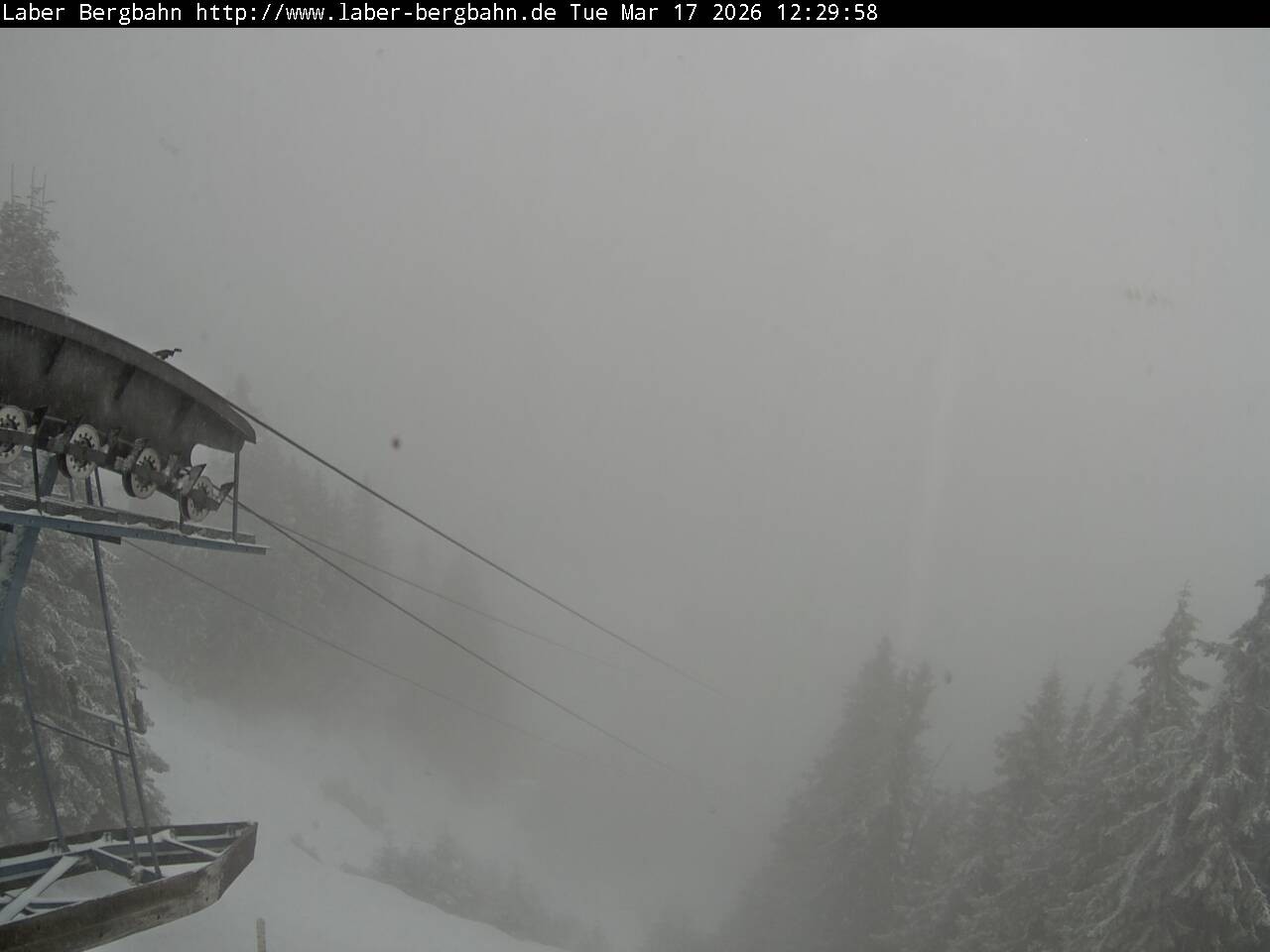 Archiv Foto Webcam Blick auf Oberammergau (Laber Bahn Bergstation)