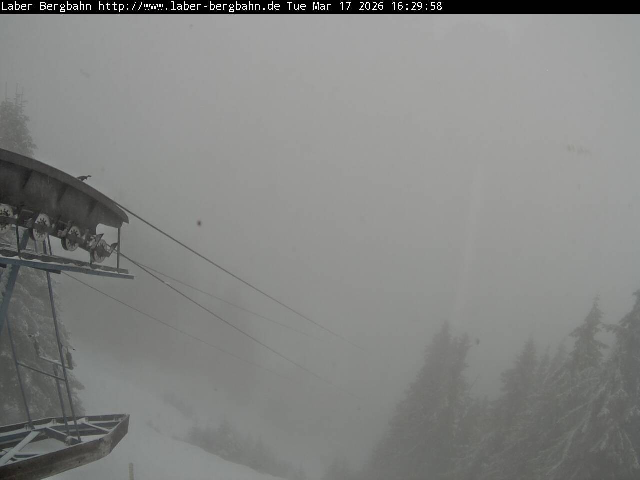 Archiv Foto Webcam Blick auf Oberammergau (Laber Bahn Bergstation)