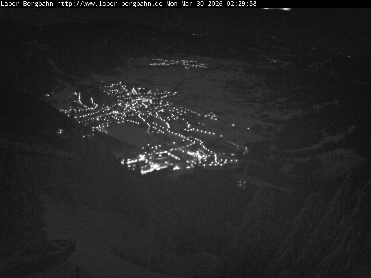 Archiv Foto Webcam Blick auf Oberammergau (Laber Bahn Bergstation)