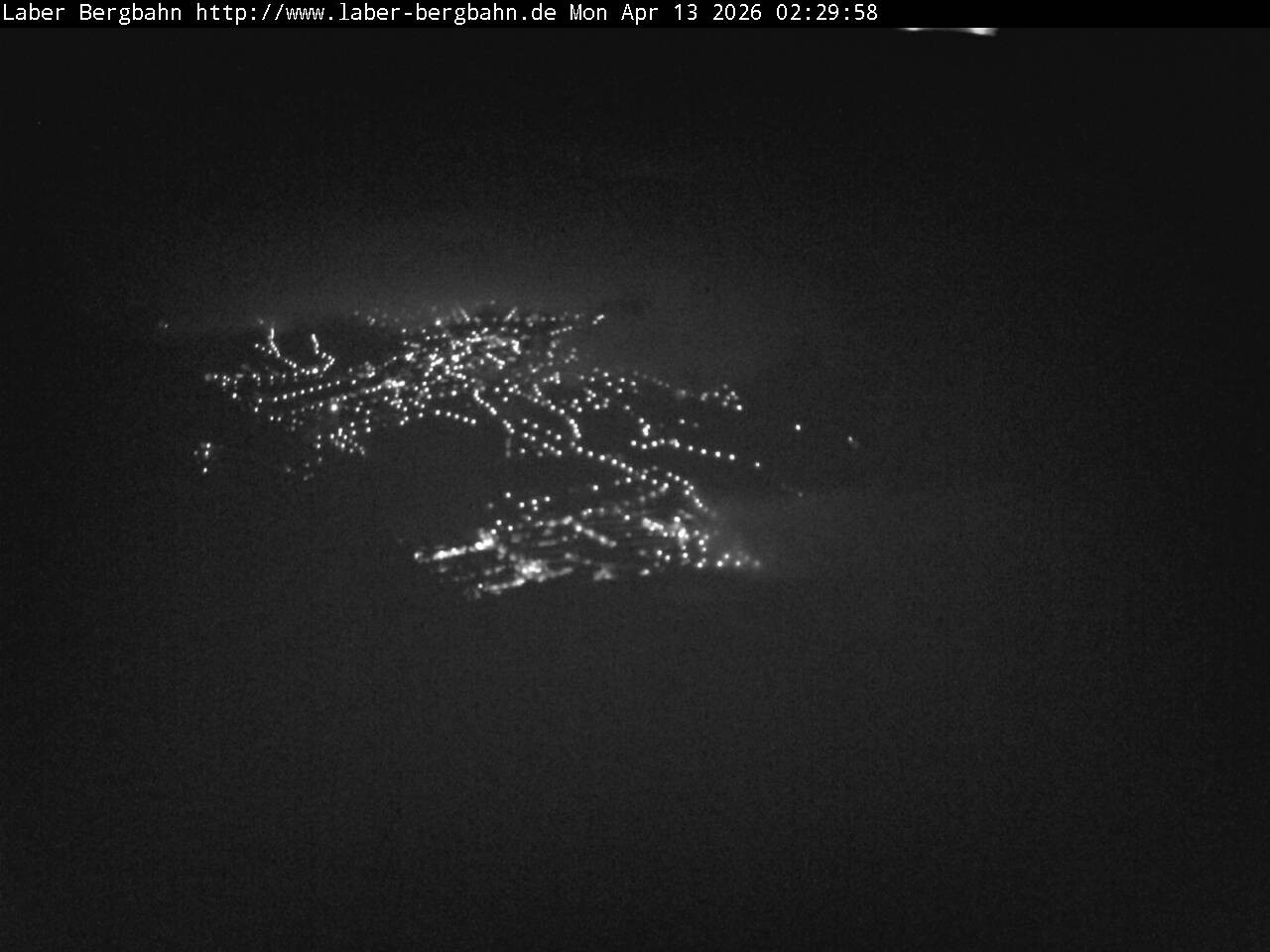 Archived image Webcam View of Oberammergau (Laber Bahn mountain station)