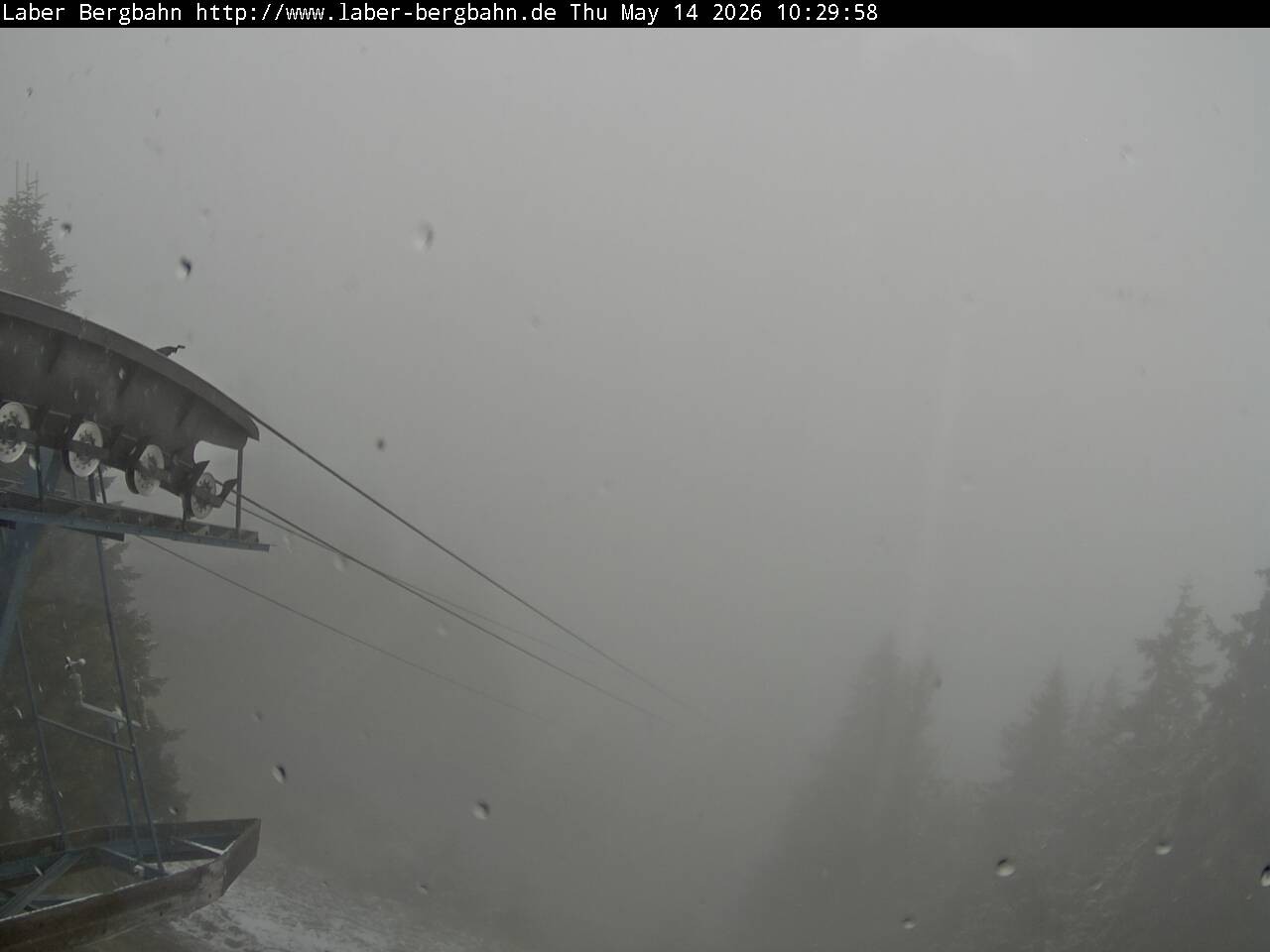 Archiv Foto Webcam Blick auf Oberammergau (Laber Bahn Bergstation)