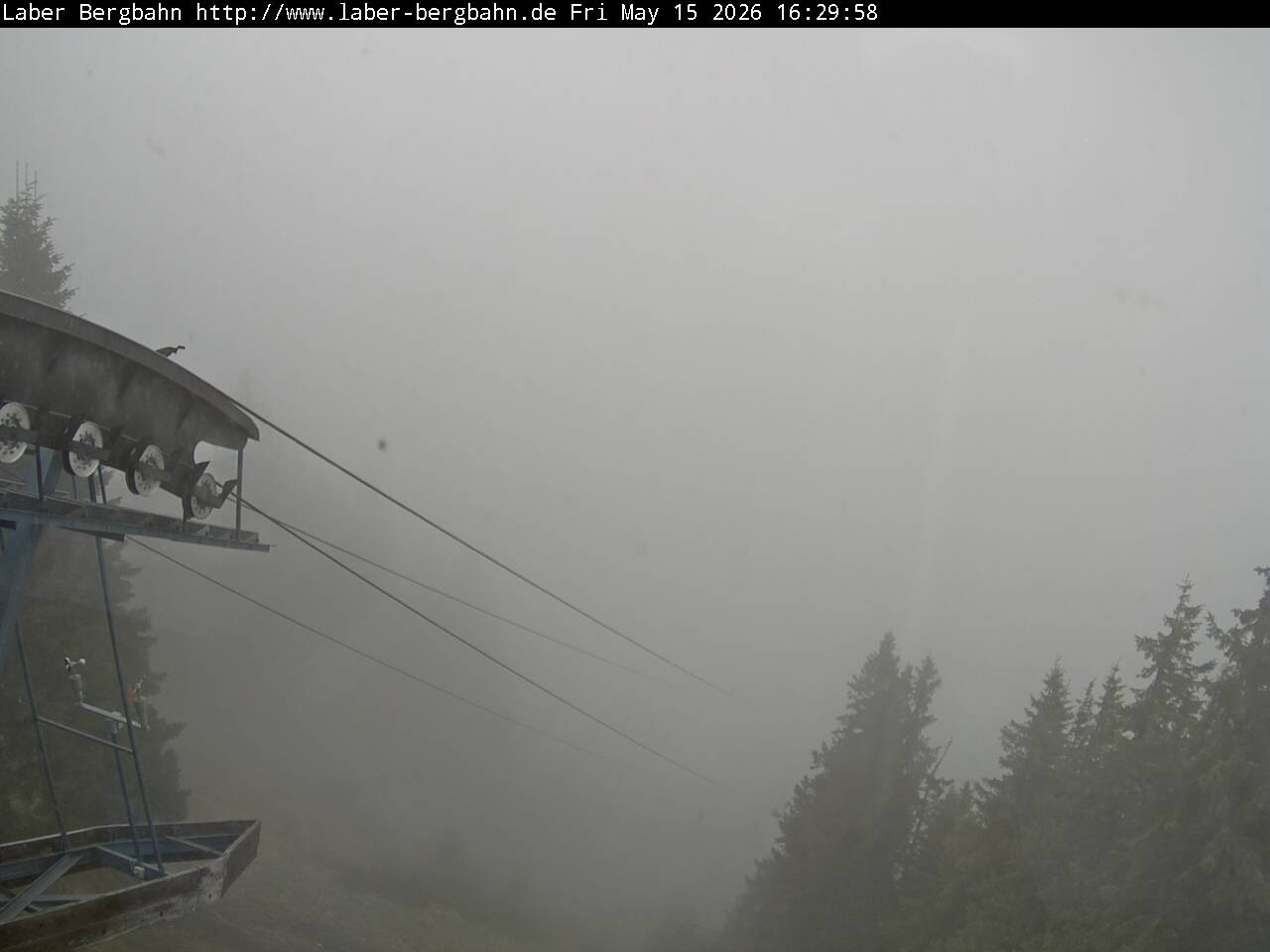 Archiv Foto Webcam Blick auf Oberammergau (Laber Bahn Bergstation)