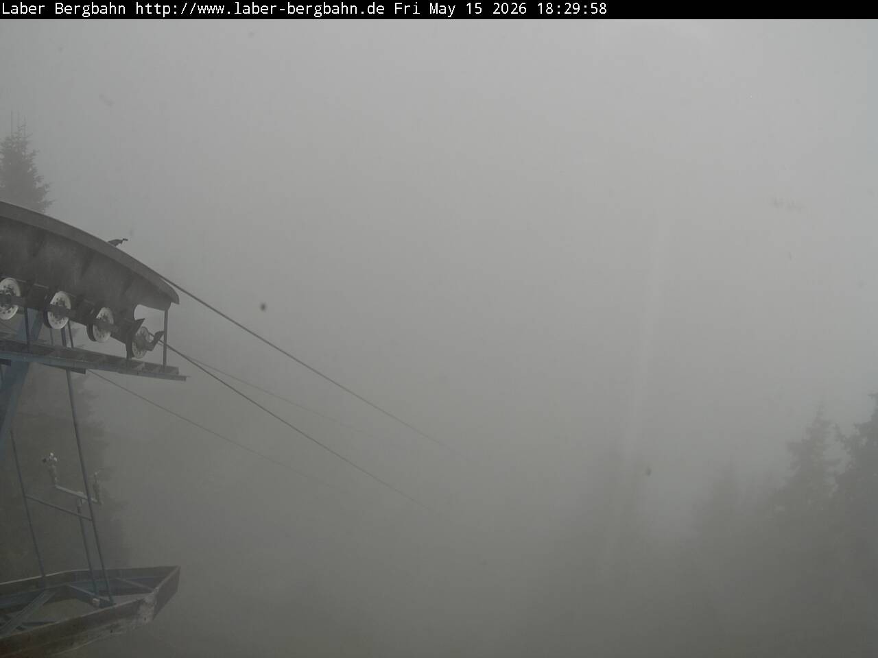 Archiv Foto Webcam Blick auf Oberammergau (Laber Bahn Bergstation)