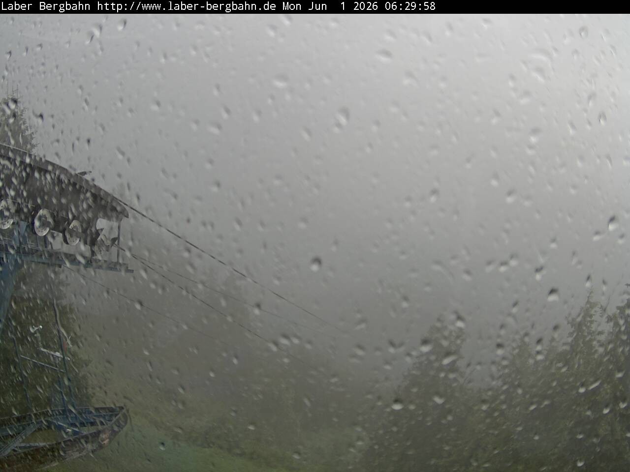 Archiv Foto Webcam Blick auf Oberammergau (Laber Bahn Bergstation)