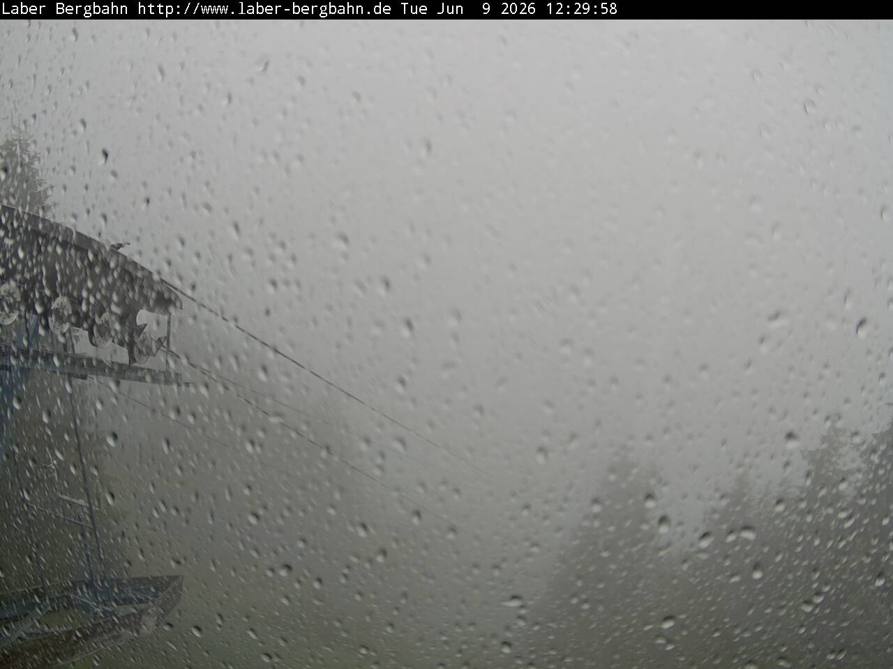 Archiv Foto Webcam Blick auf Oberammergau (Laber Bahn Bergstation)