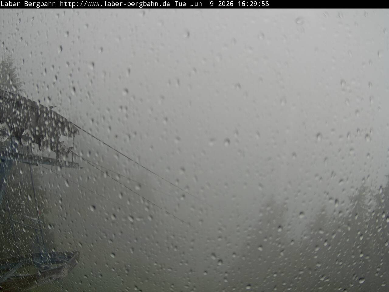 Archiv Foto Webcam Blick auf Oberammergau (Laber Bahn Bergstation)