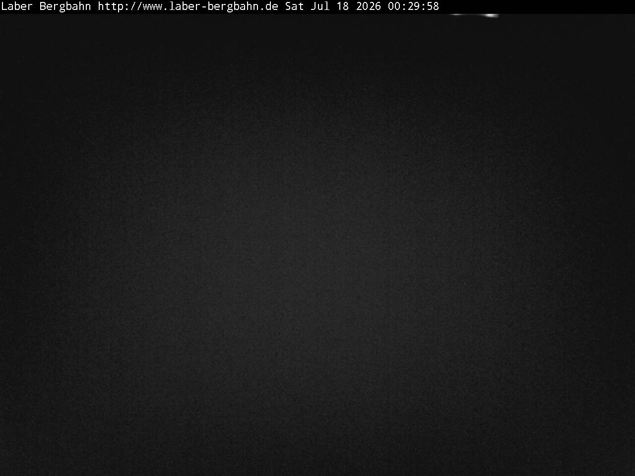 Archived image Webcam View of Oberammergau (Laber Bahn mountain station)
