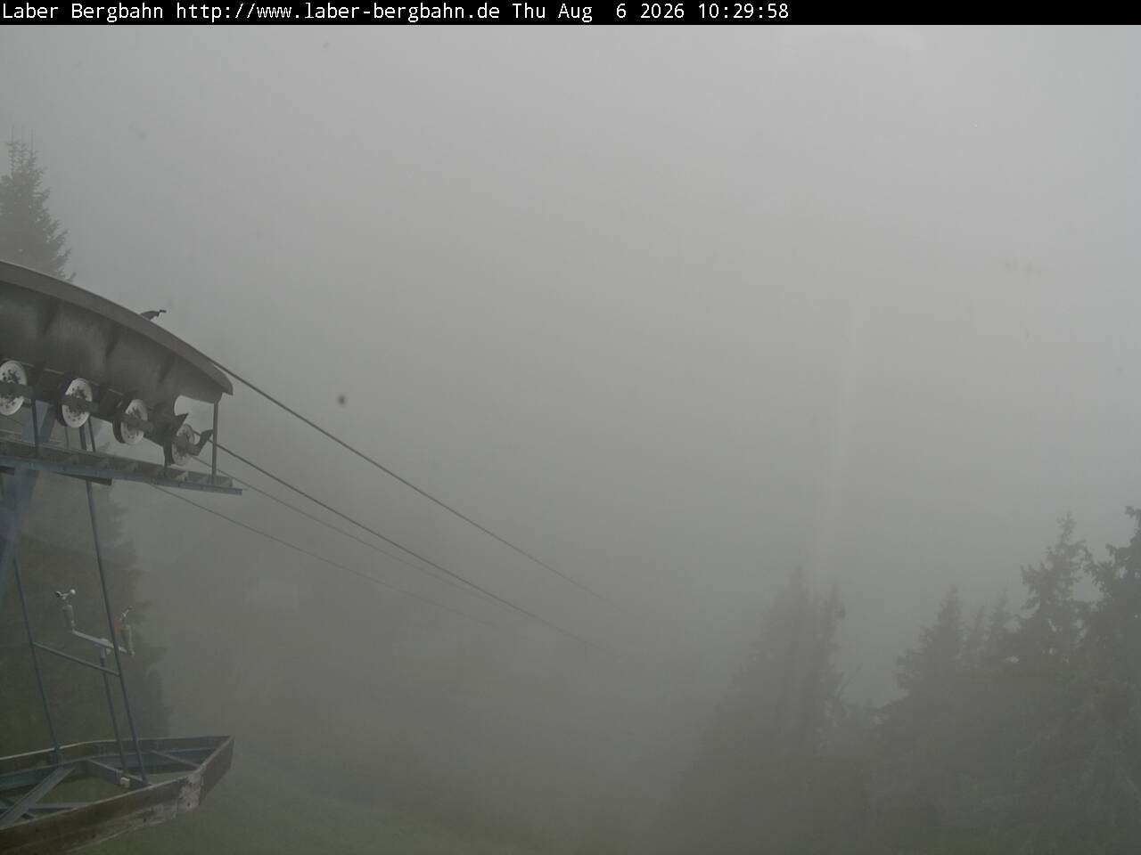 Archiv Foto Webcam Blick auf Oberammergau (Laber Bahn Bergstation)