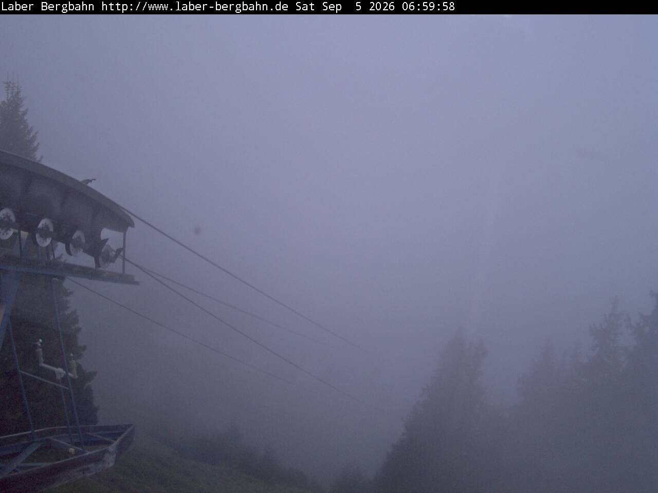 Archiv Foto Webcam Blick auf Oberammergau (Laber Bahn Bergstation)