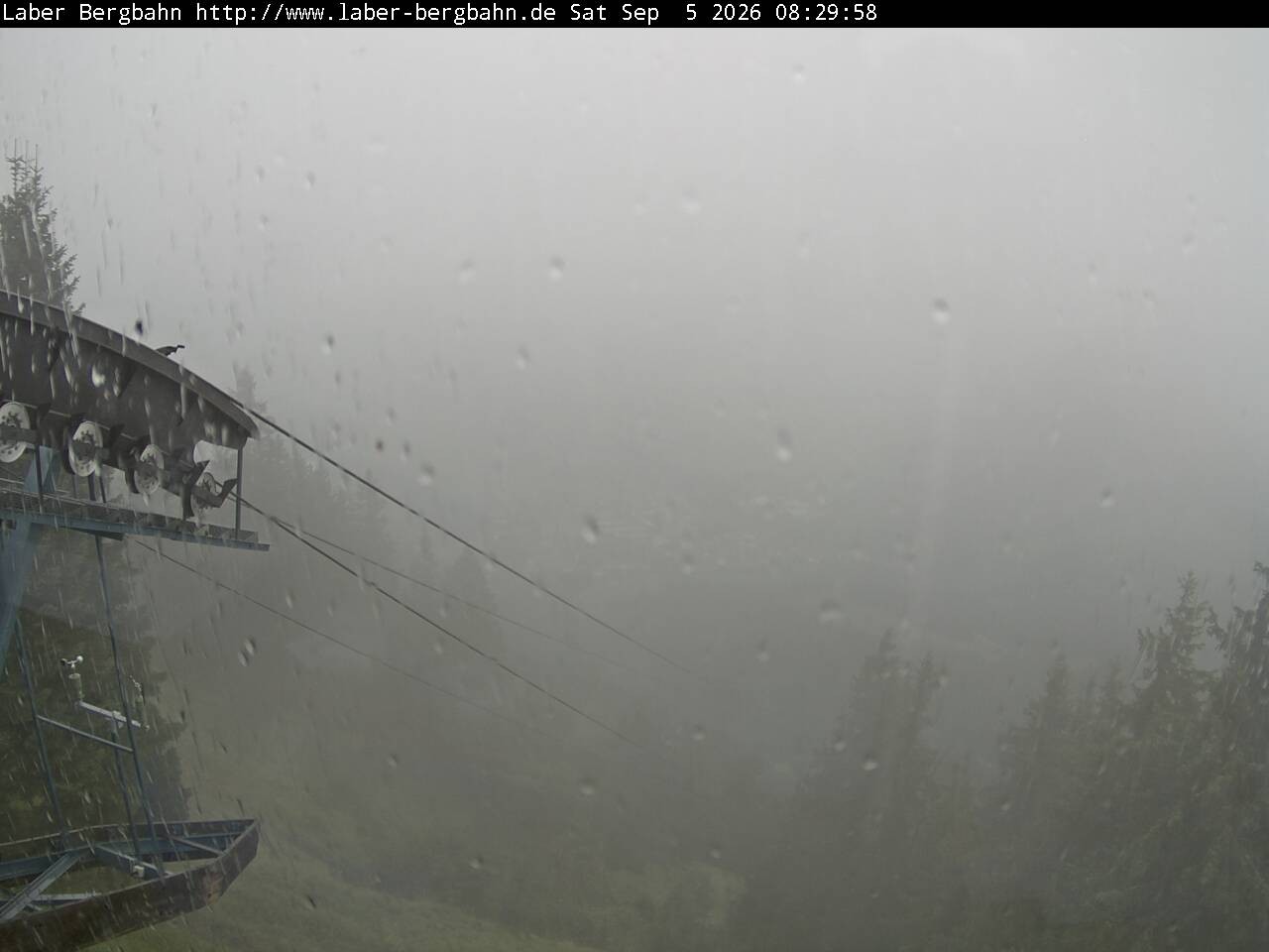 Archiv Foto Webcam Blick auf Oberammergau (Laber Bahn Bergstation)