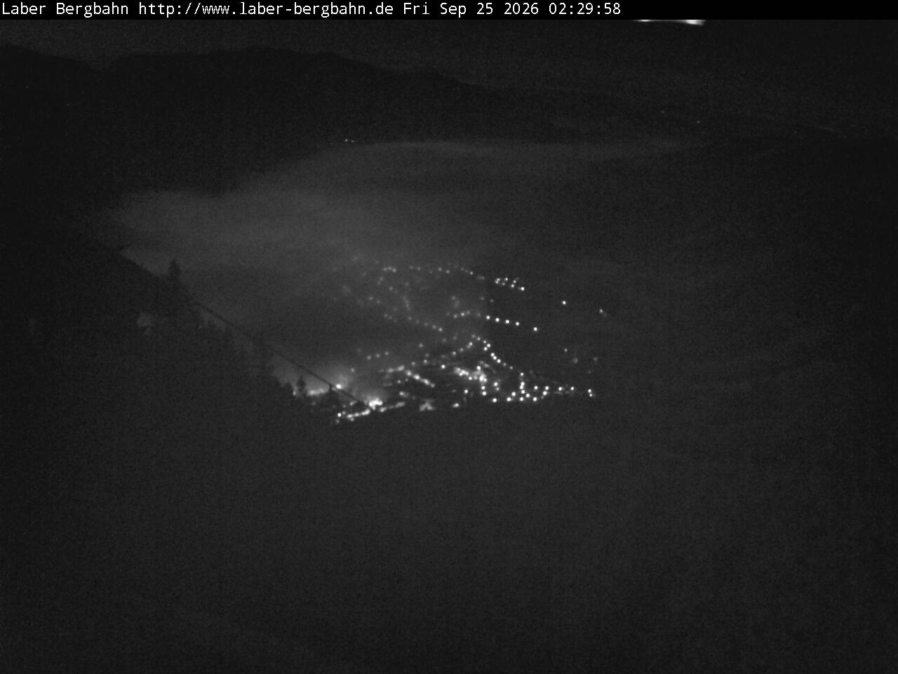Archiv Foto Webcam Blick auf Oberammergau (Laber Bahn Bergstation)