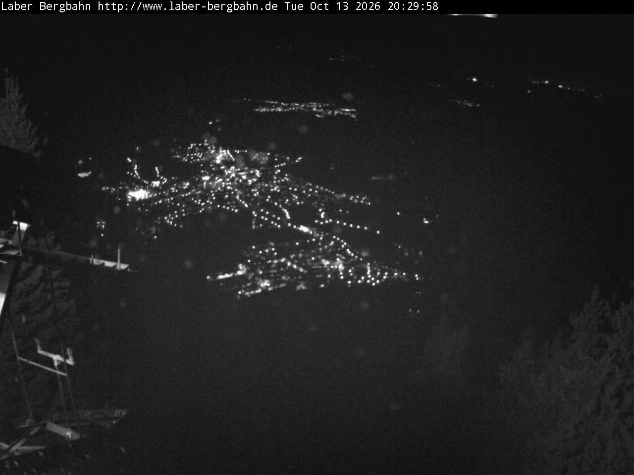 Archiv Foto Webcam Blick auf Oberammergau (Laber Bahn Bergstation)