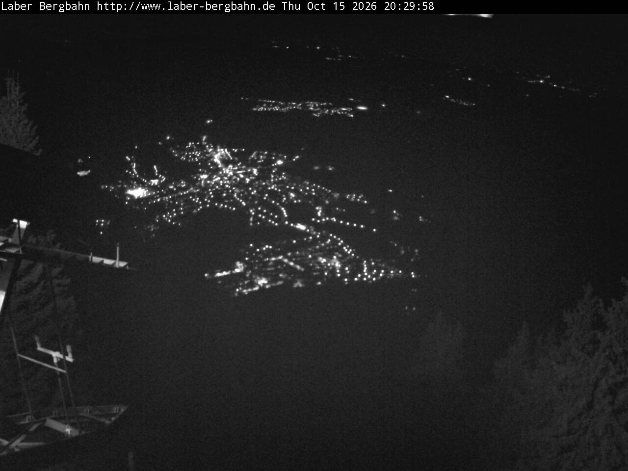 Archiv Foto Webcam Blick auf Oberammergau (Laber Bahn Bergstation)
