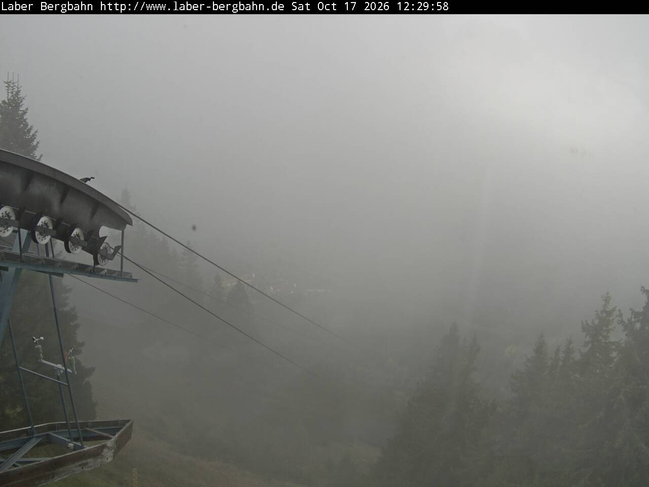 Archiv Foto Webcam Blick auf Oberammergau (Laber Bahn Bergstation)