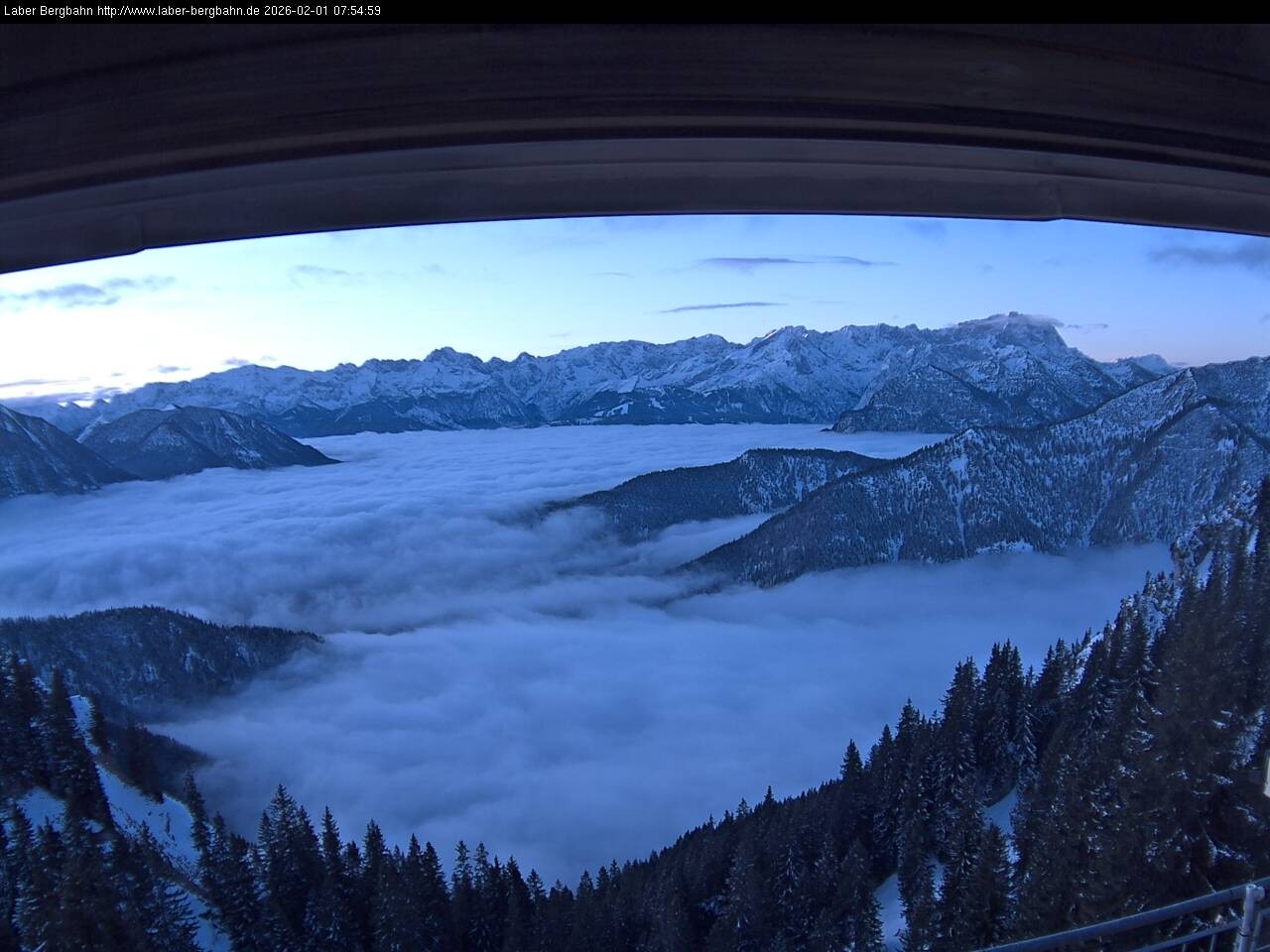 Archiv Foto Webcam Bergstation Laberbahn