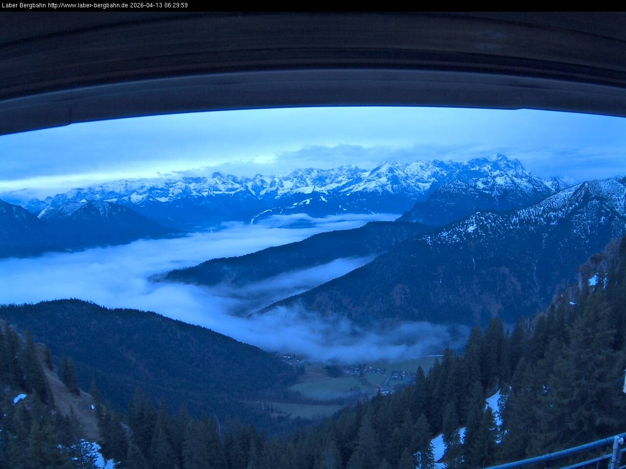 Archiv Foto Webcam Bergstation Laberbahn