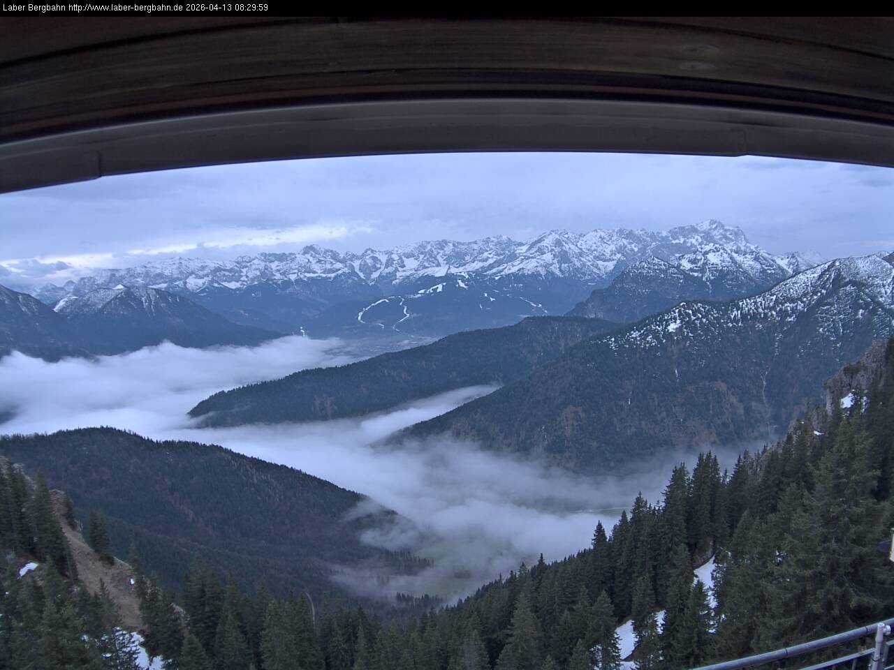 Archiv Foto Webcam Bergstation Laberbahn