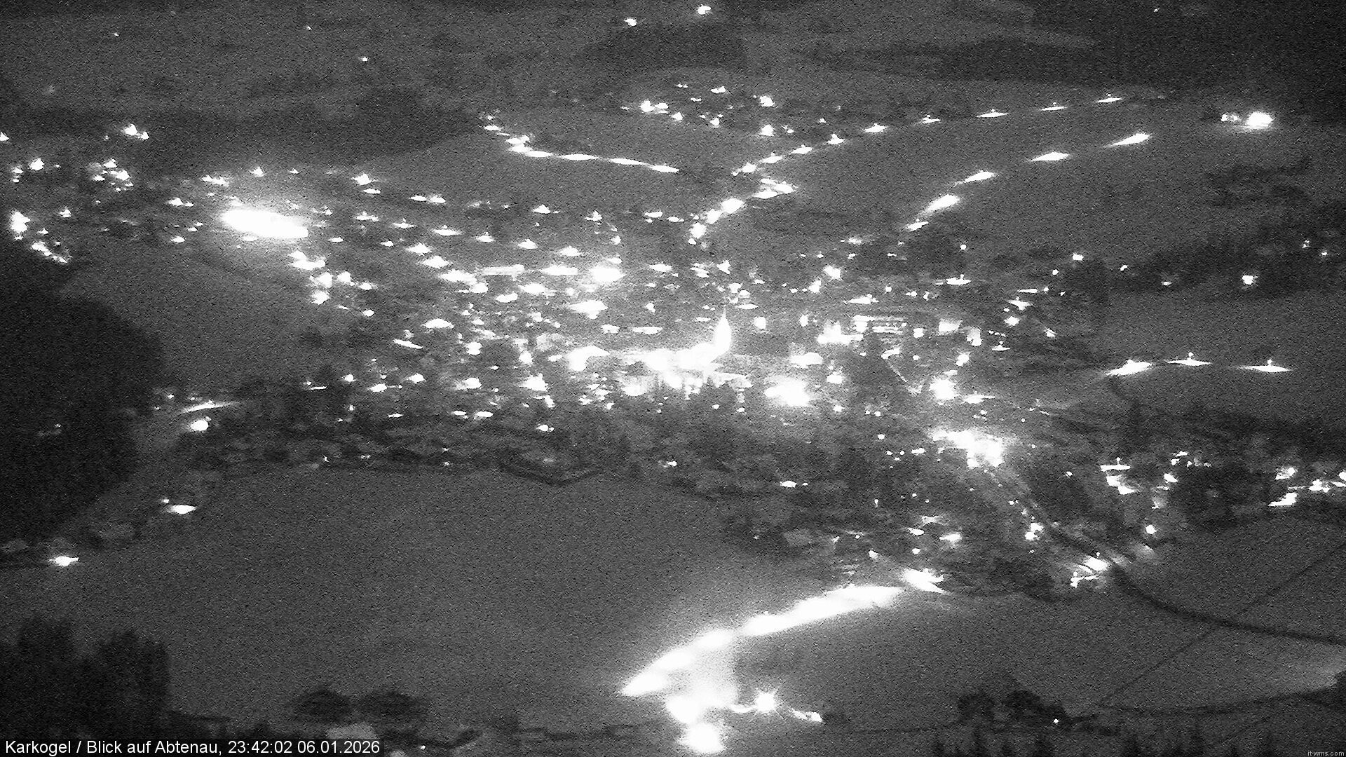 Archiv Foto Webcam Karkogel Blick auf Abtenau